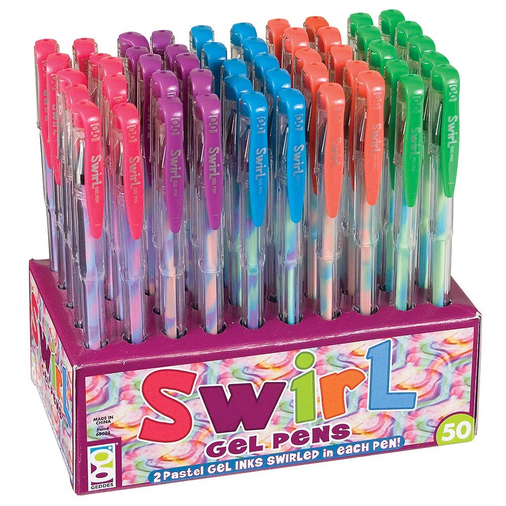 Swirl Gel Pen 50/ds