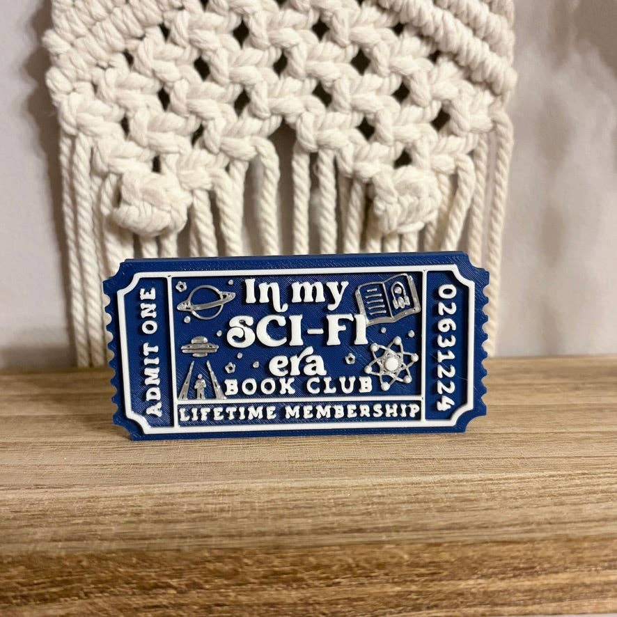 3d Printed Shelf Trope Ticket - In My Sci-Fi Era: Add Stand