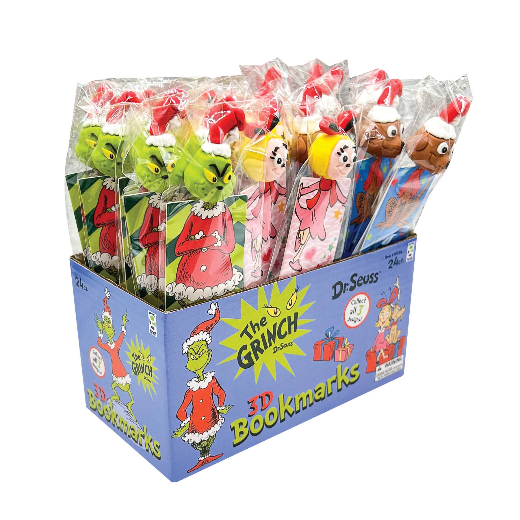 GRINCH 3D BOOKMARK  24/DSP