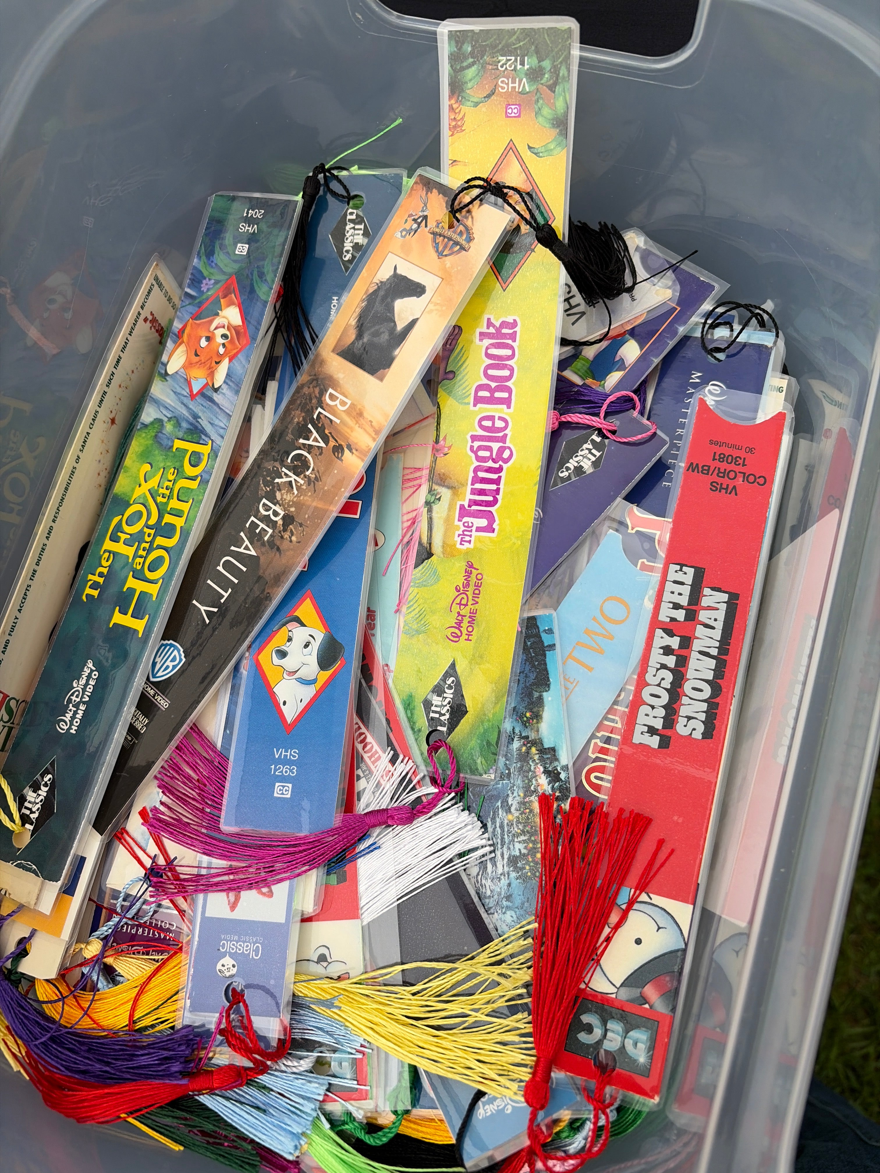 VHS Bookmark