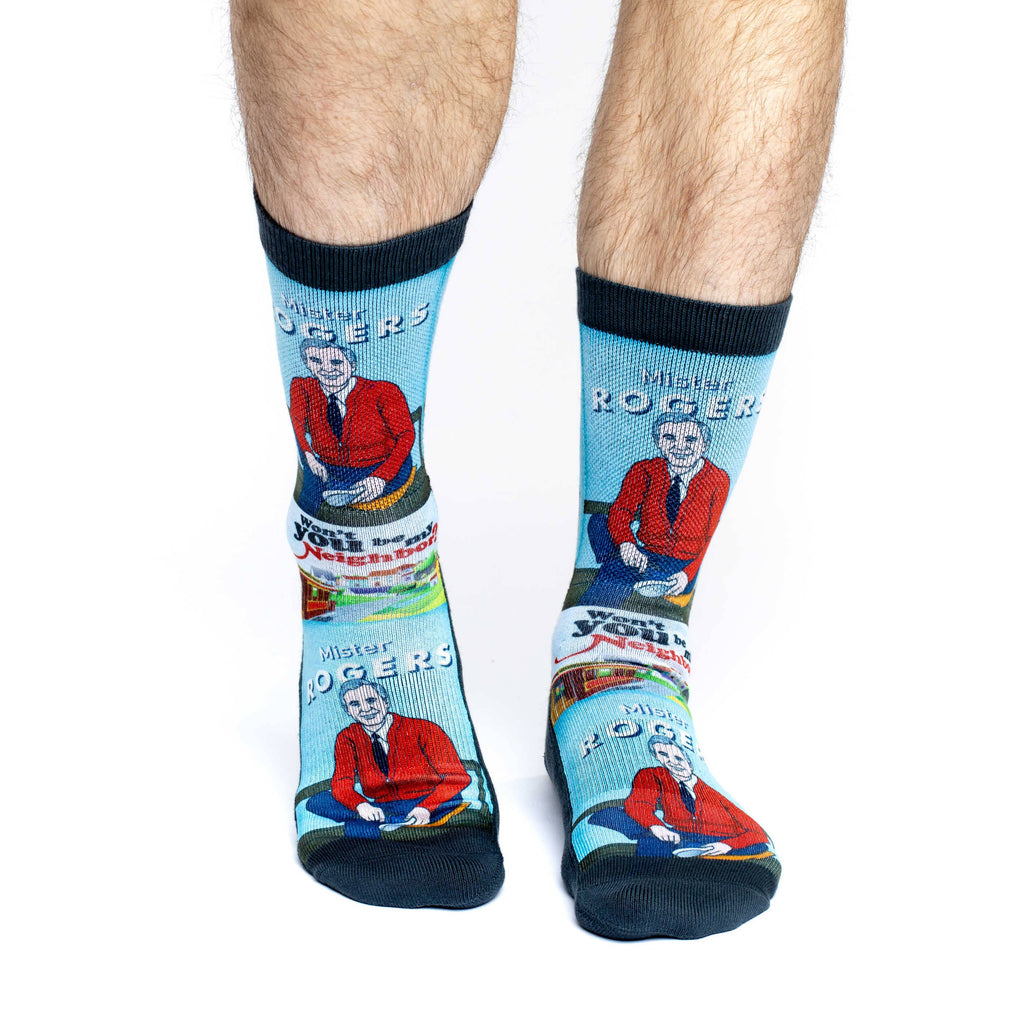 Mister Rogers' Neighborhood Socks: Shoe Size 8-13