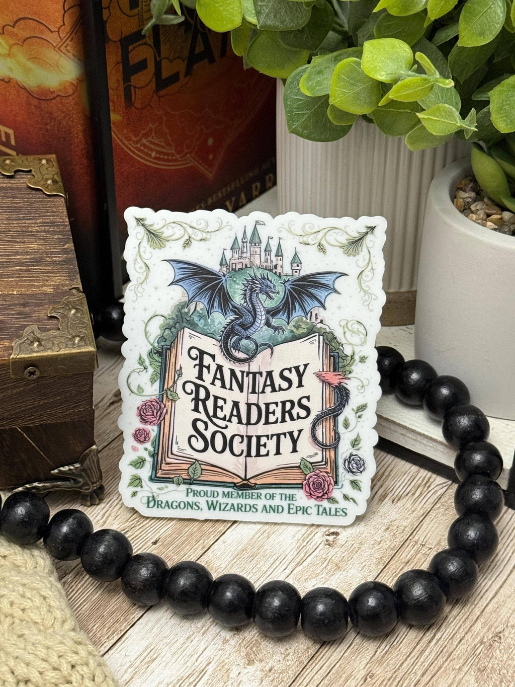 Fantasy Bookish Shelf Sitter Reading Decor Gifts