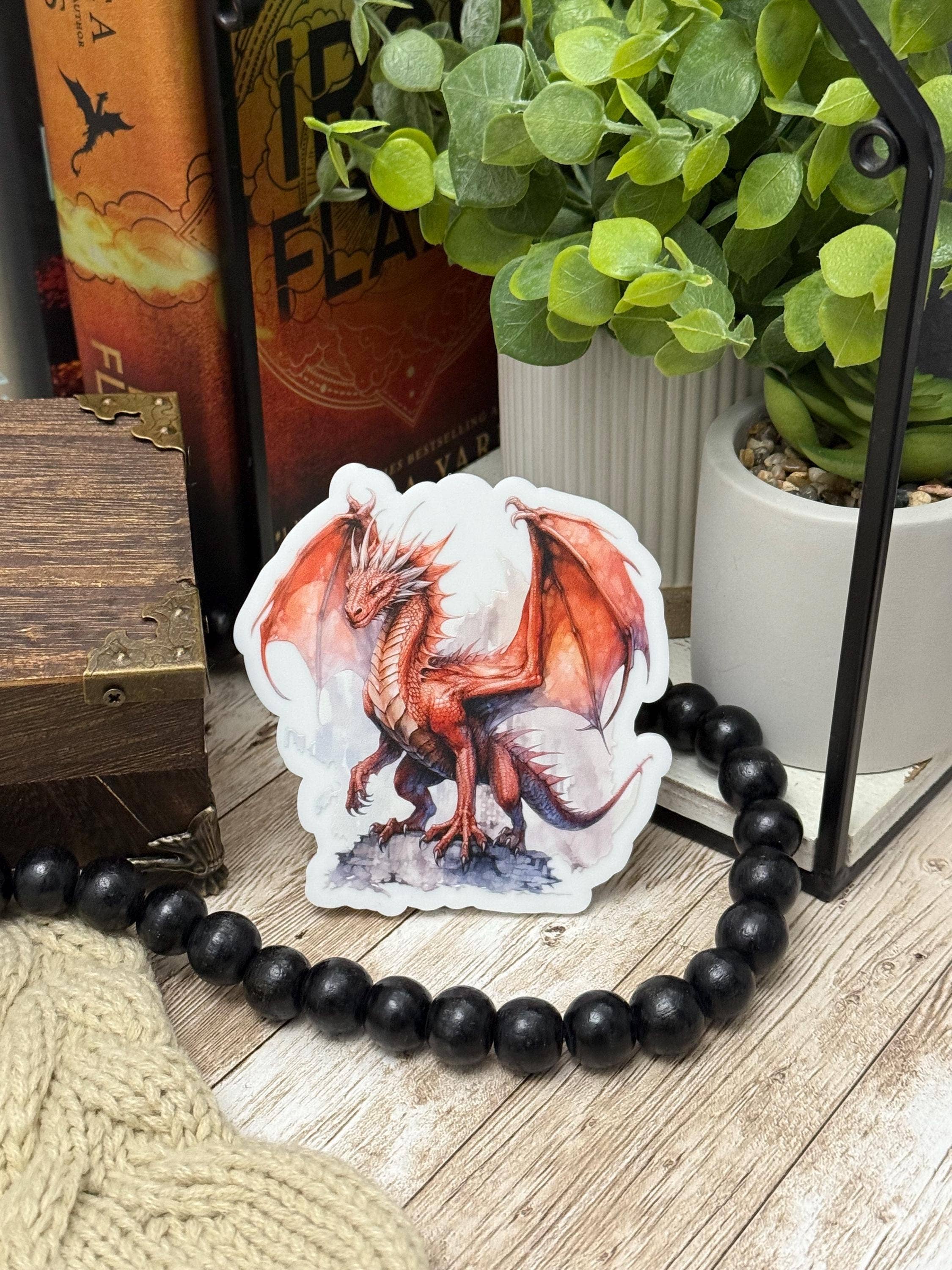 Dragon Rider Bookshelf Decor and Reading Gift
