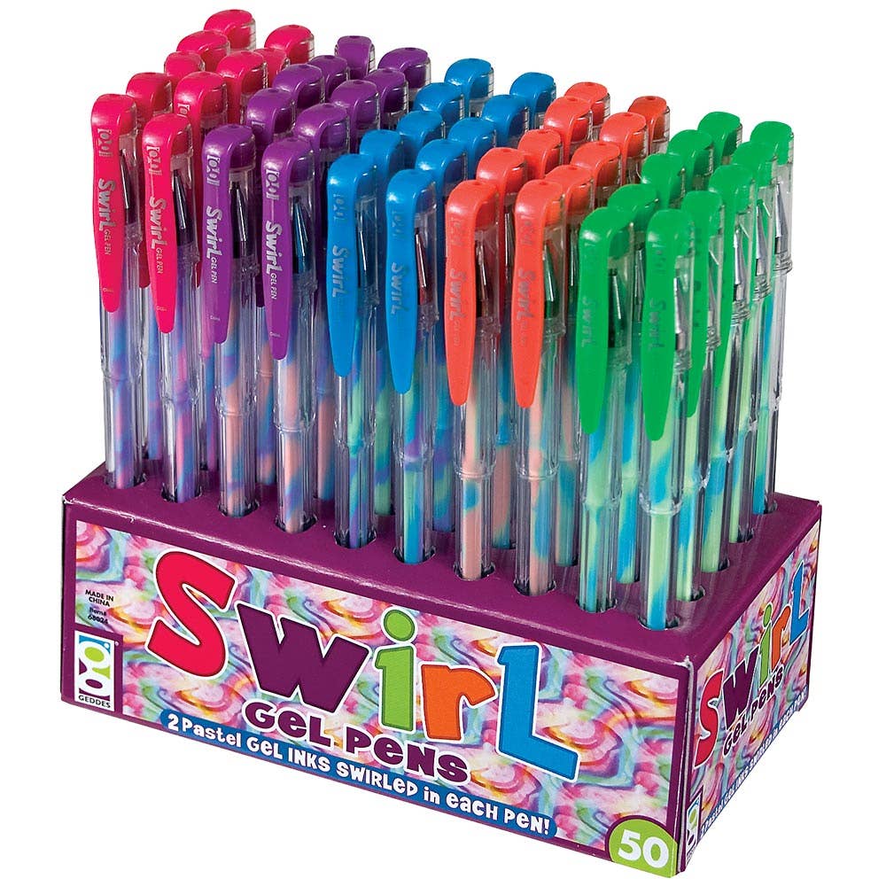 Swirl Gel Pen 50/ds
