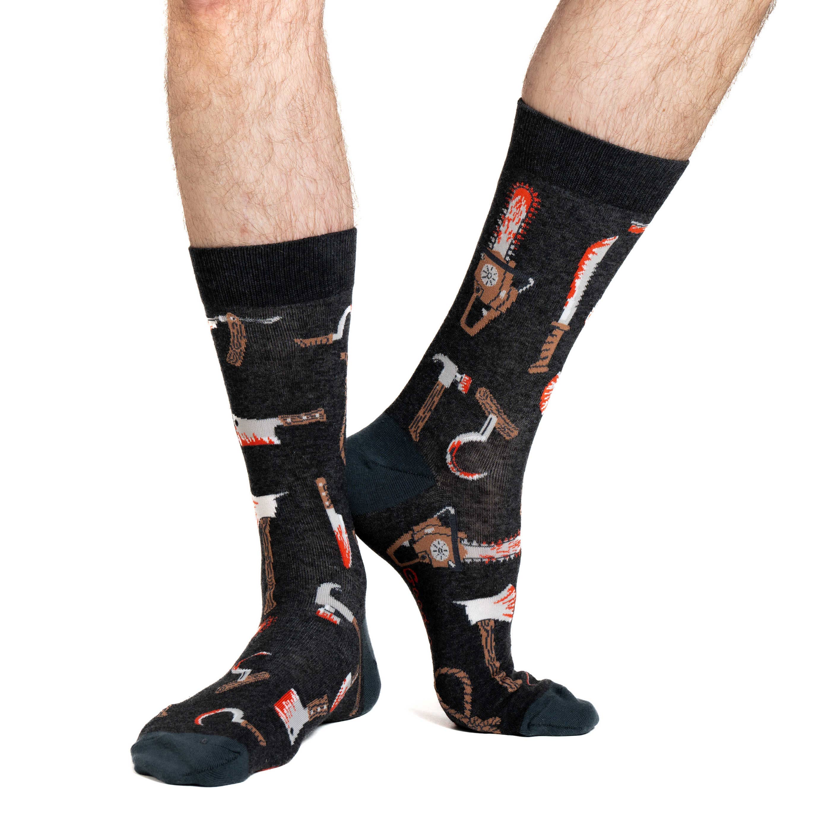 Halloween, Bloody Weapons Socks: Shoe Size 7-12