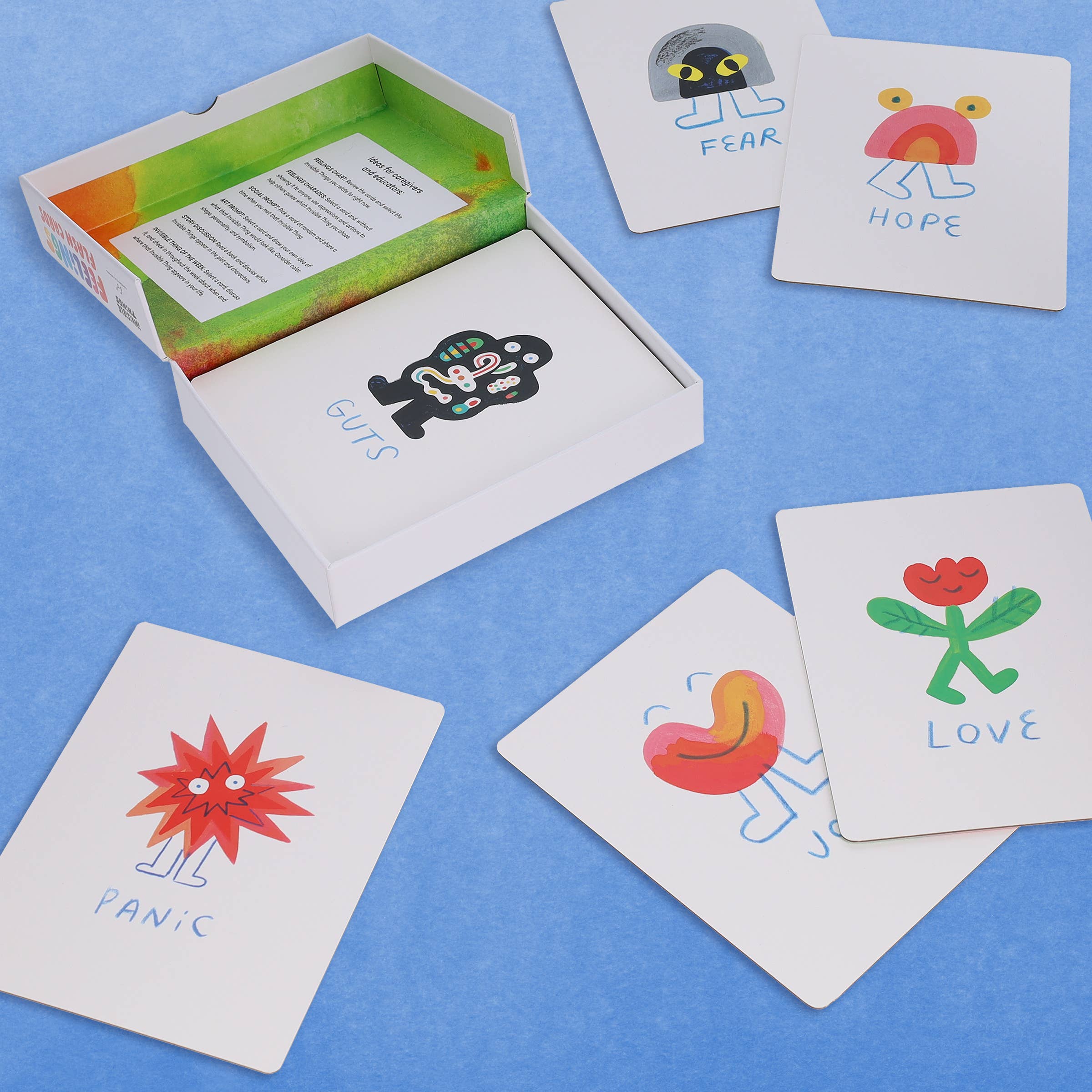 Invisible Things Feelings Flash Cards