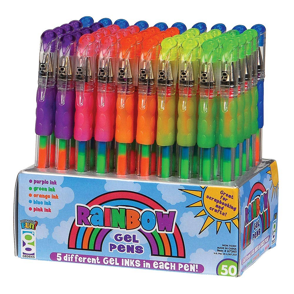 Rainbow Gel Pen 50 / Dsp
