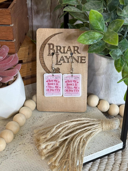 Buy Me Books Reading Library Earrings