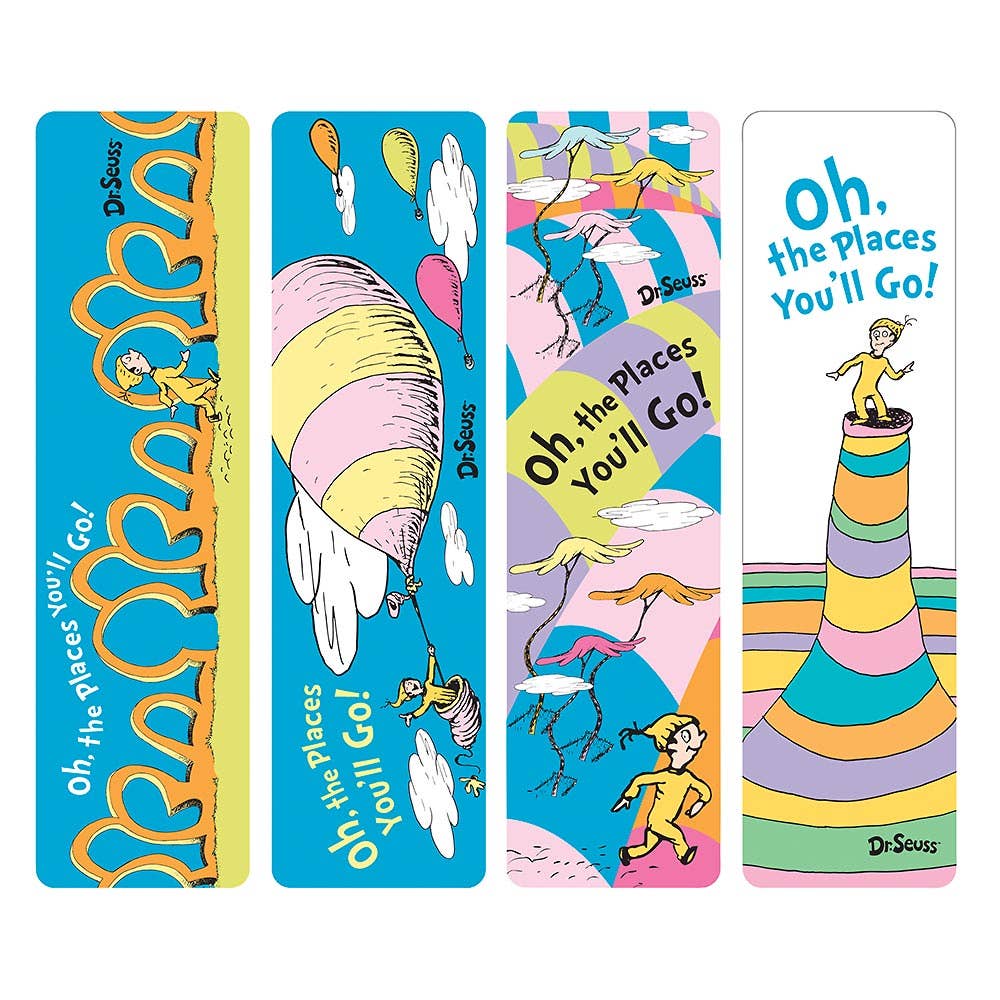 DR SEUSS OH THE PLACES BOOKMARK   *random*