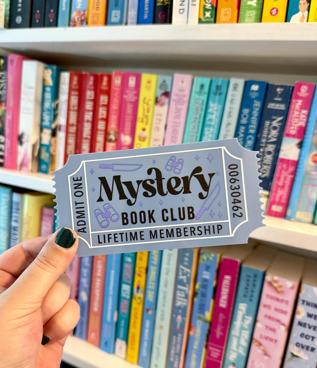 Bookish Shelf Sitter and Decor with Reading Tickets