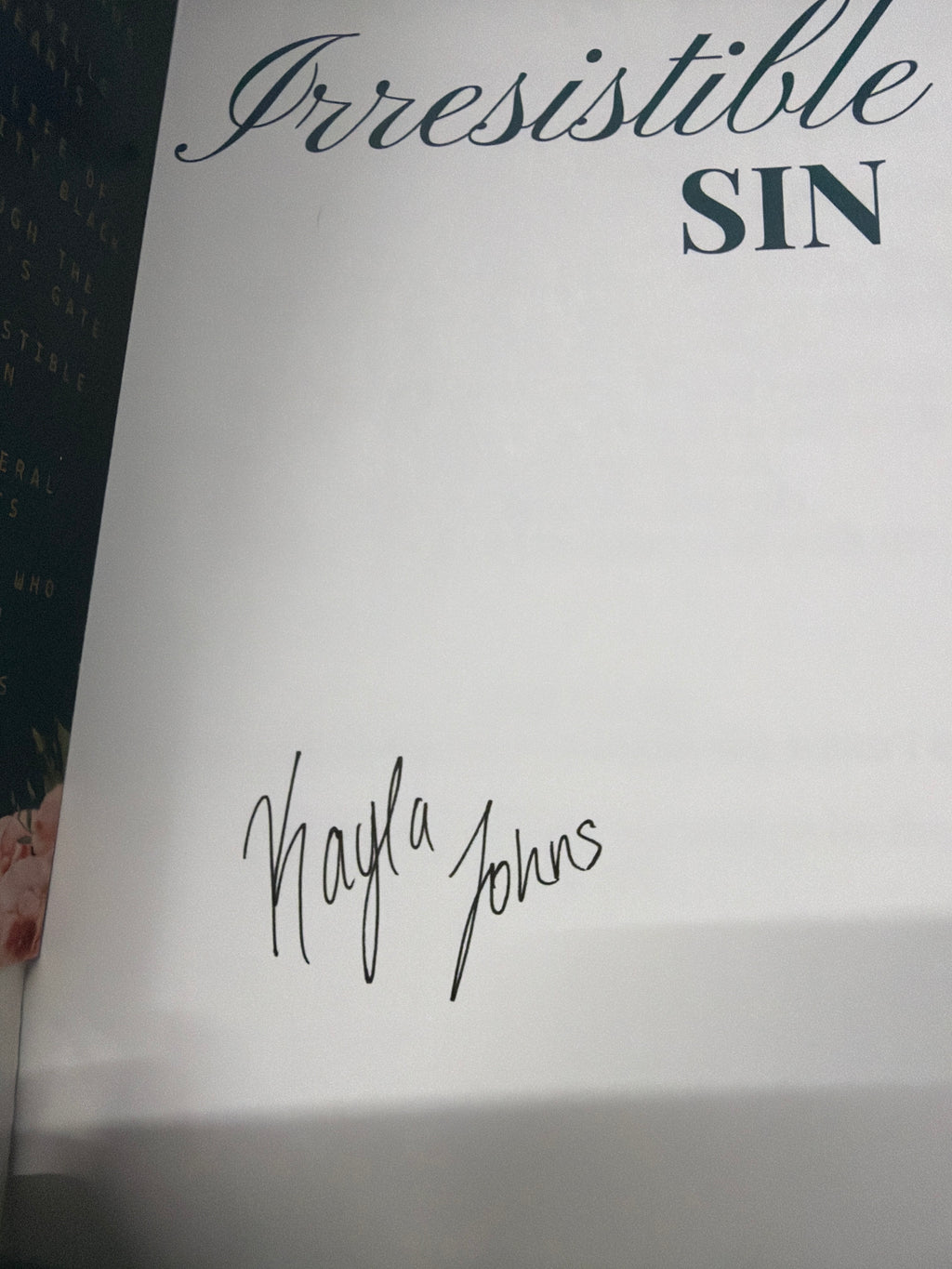 Irresistible Sin