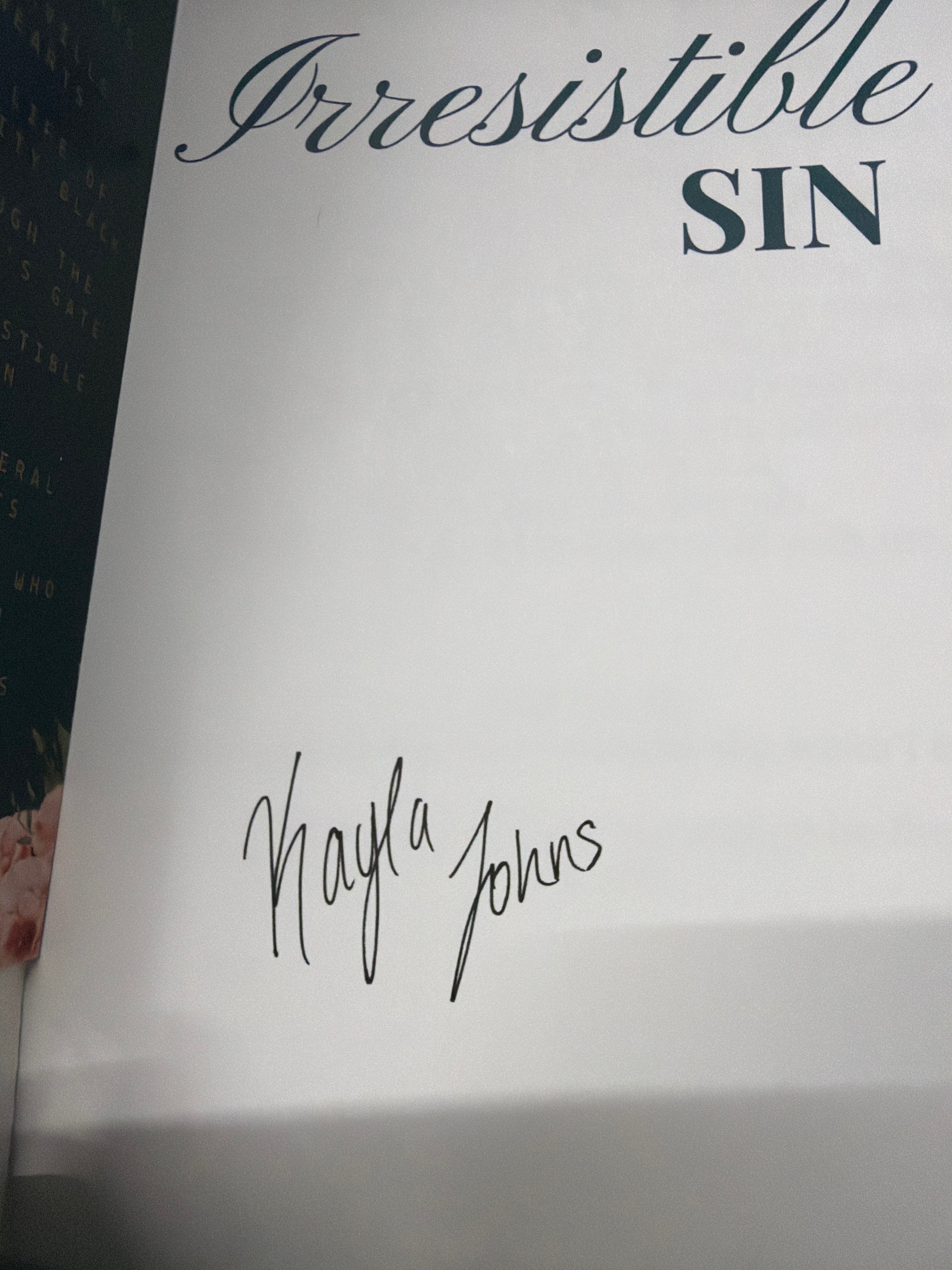 Irresistible Sin