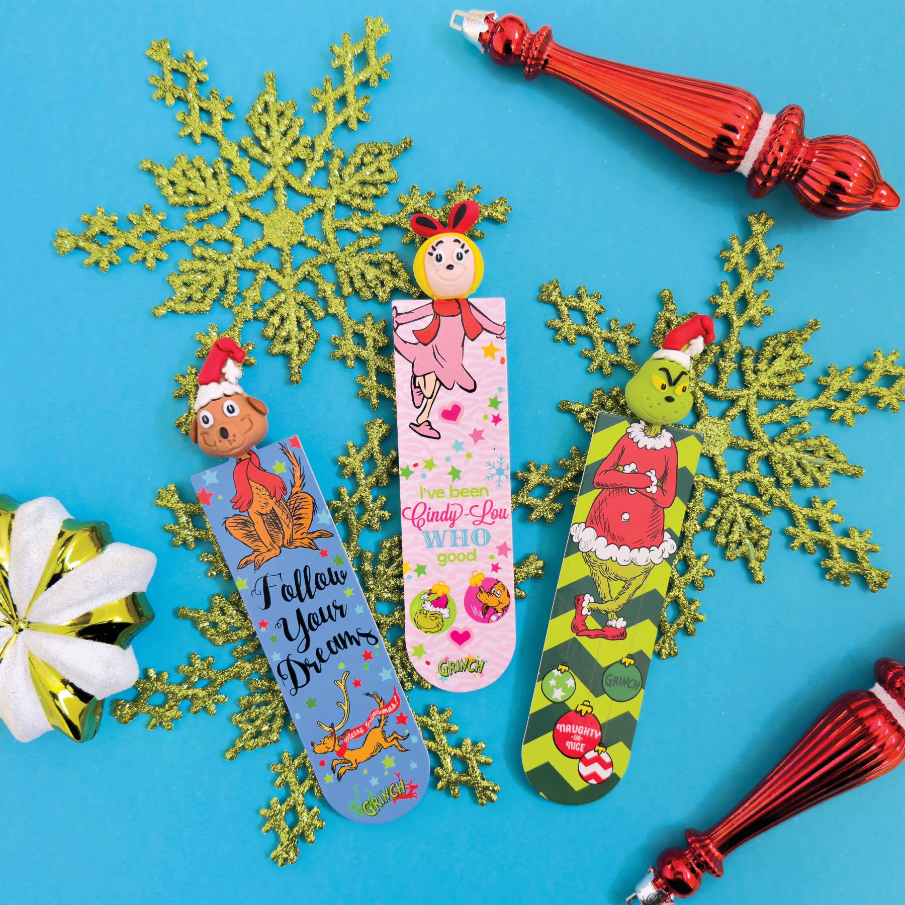 GRINCH 3D BOOKMARK  24/DSP
