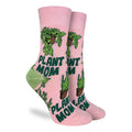 Women's Plant Mom Socks: Shoe Size 5-9