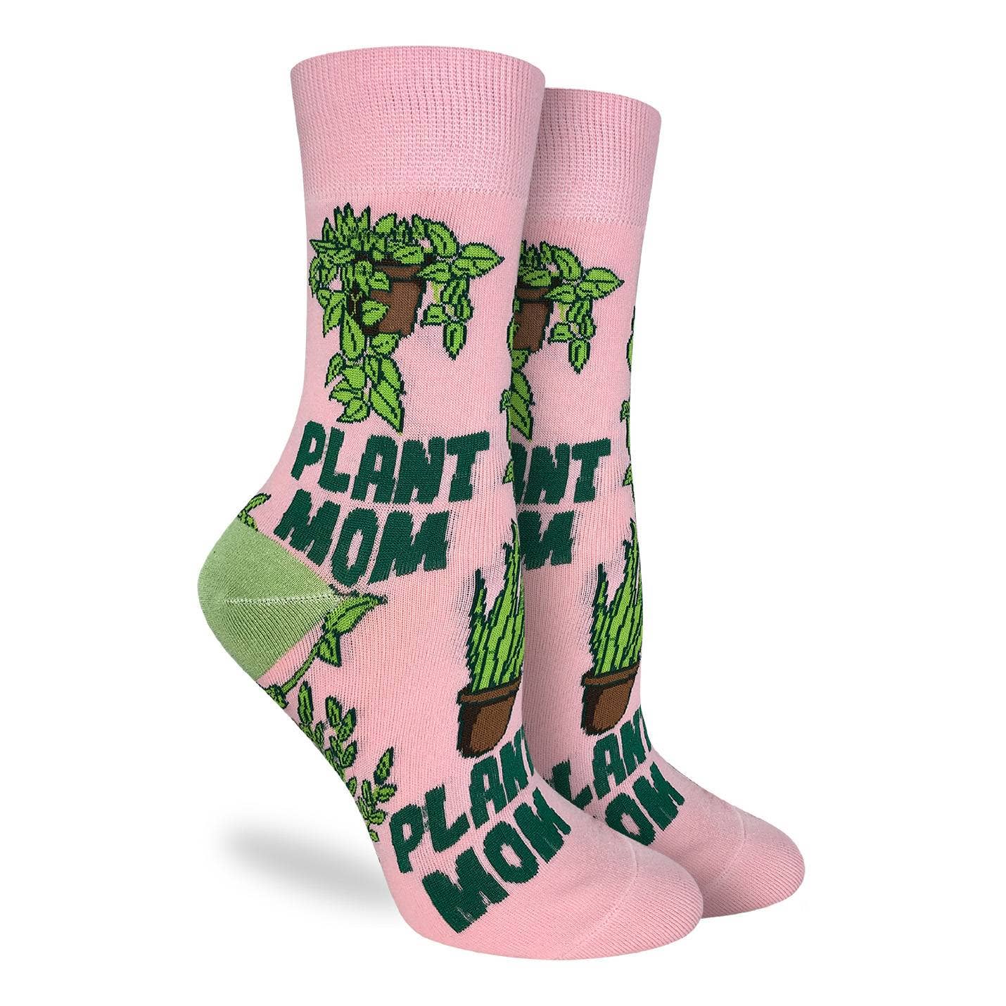 Women's Plant Mom Socks: Shoe Size 5-9