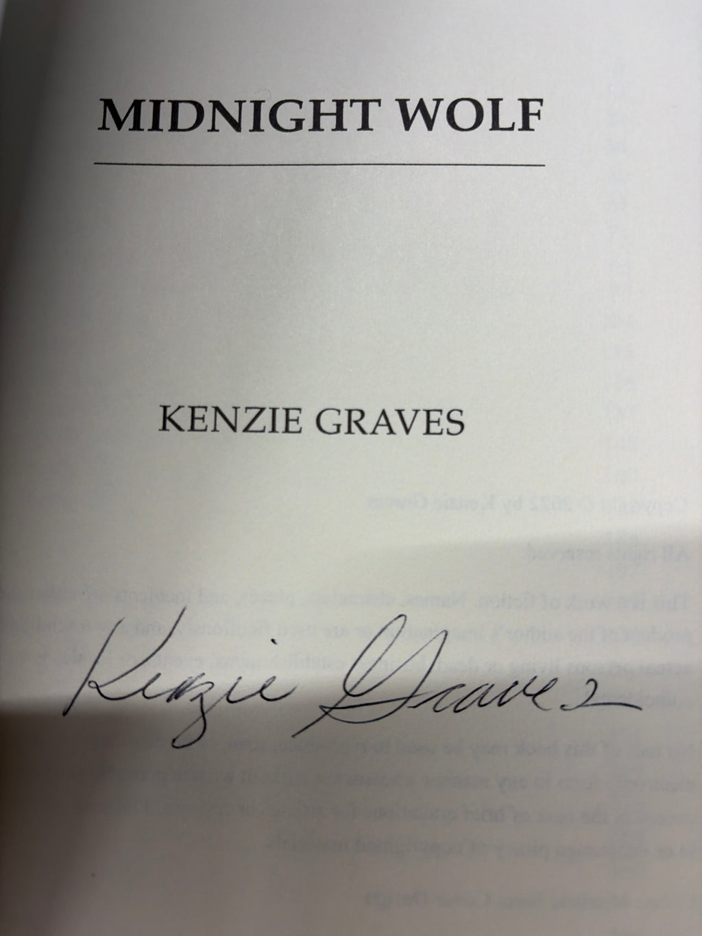 Midnight Wolf