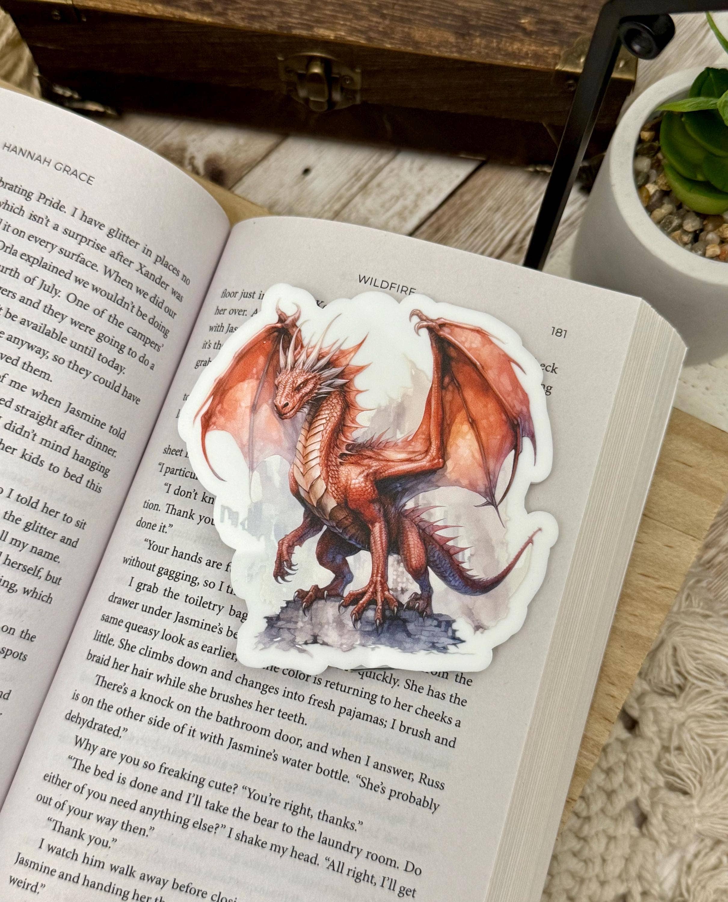 Dragon Rider Bookshelf Decor and Reading Gift
