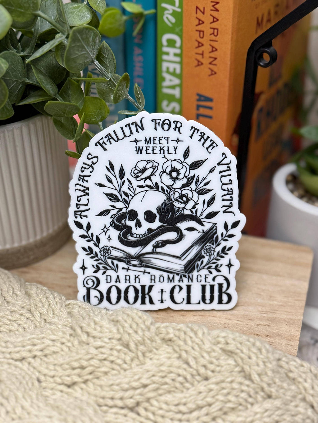 Fantasy Bookish Shelf Sitter Reading Decor Gifts