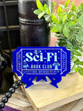 Sci Fi Bookish Shelf Sitter and Bookshelf Decor Ticket