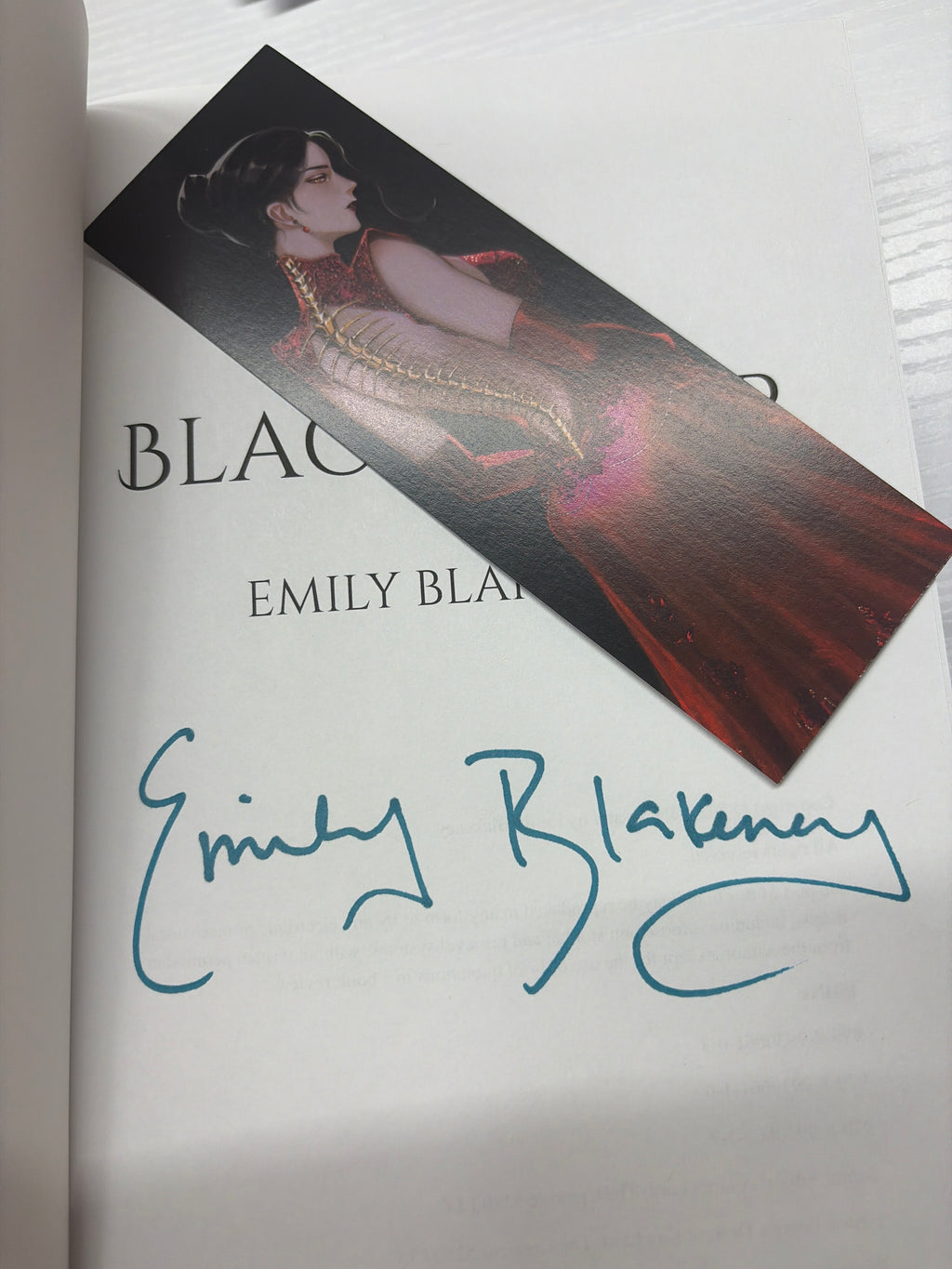 Blackwater (Hardcover) *signed with art*