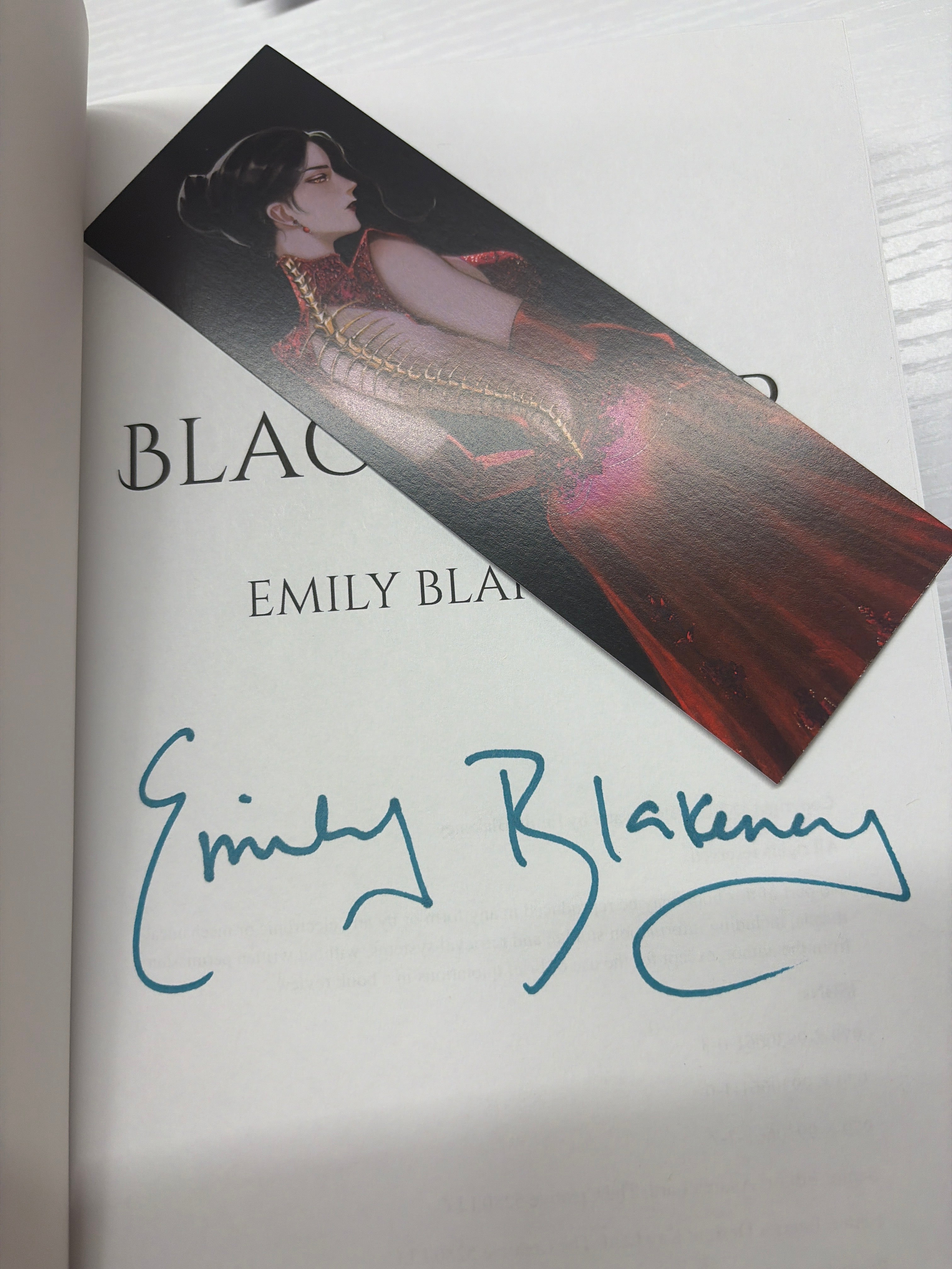 Blackwater (Hardcover) *signed with art*