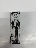 Black and white nightmare bookmark