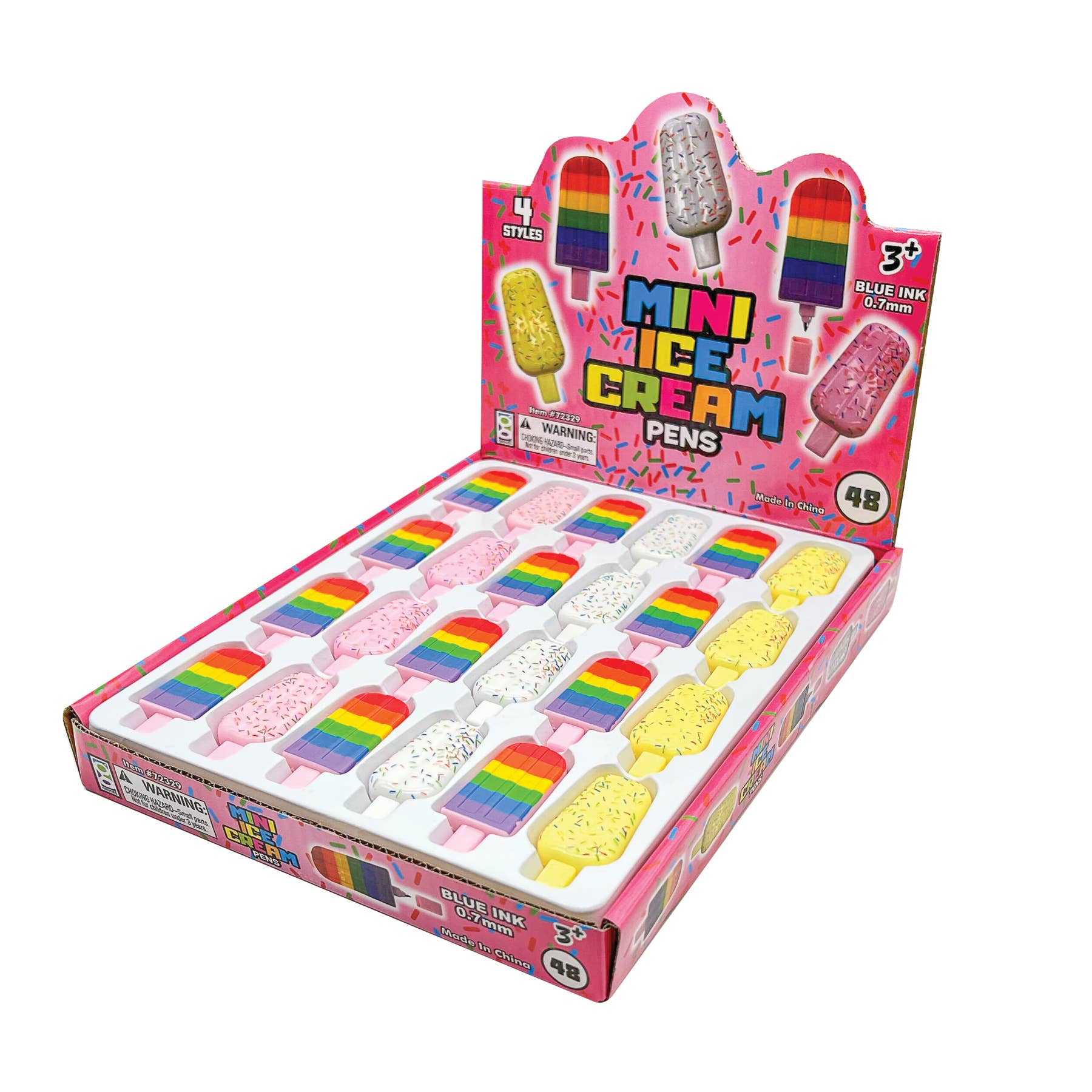 MINI ICE CREAM PENS  48/DSP