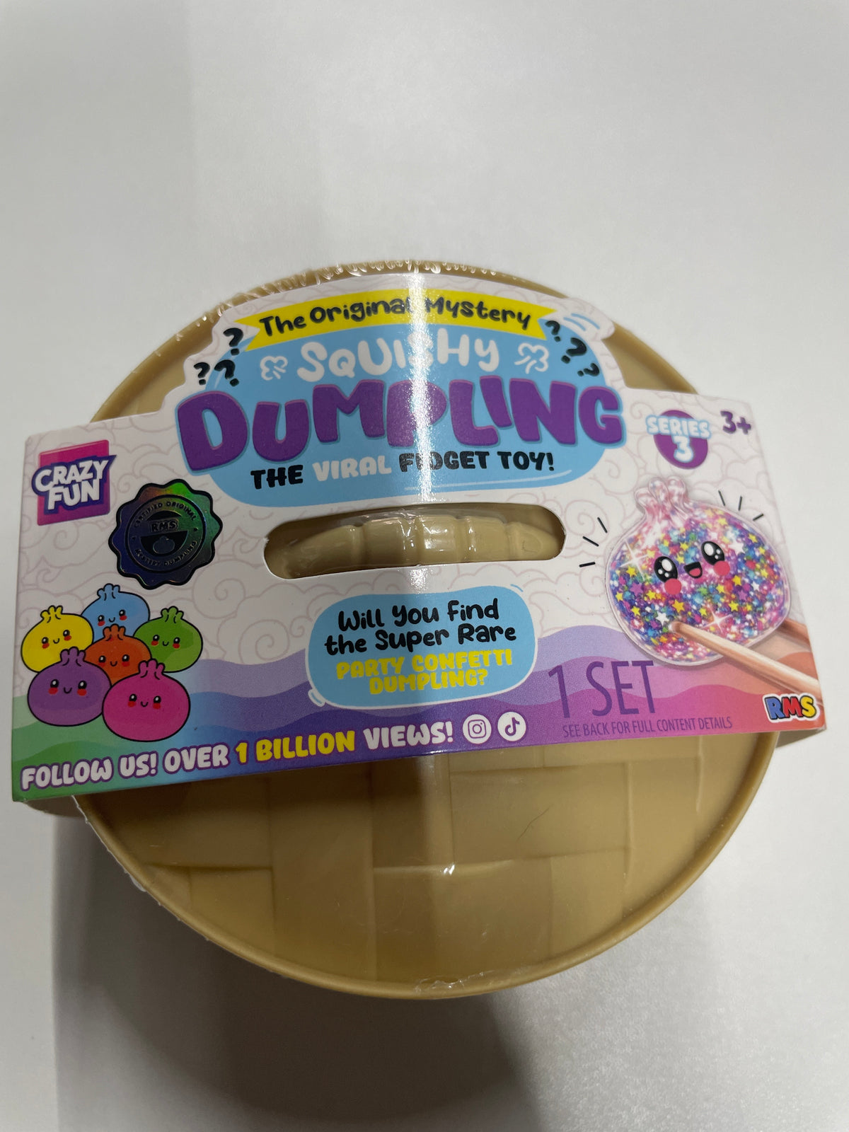 Party confetti dumpling