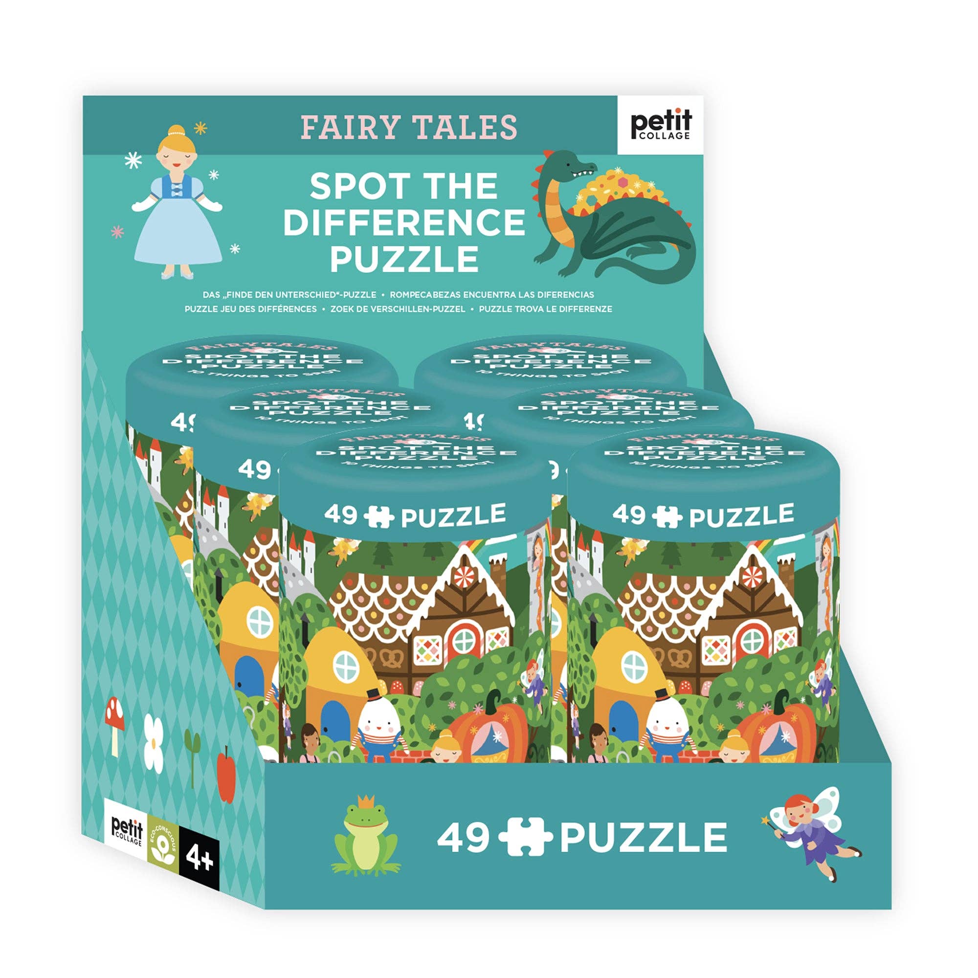 Spot the Difference Puzzle: Fairytales CDU of 6