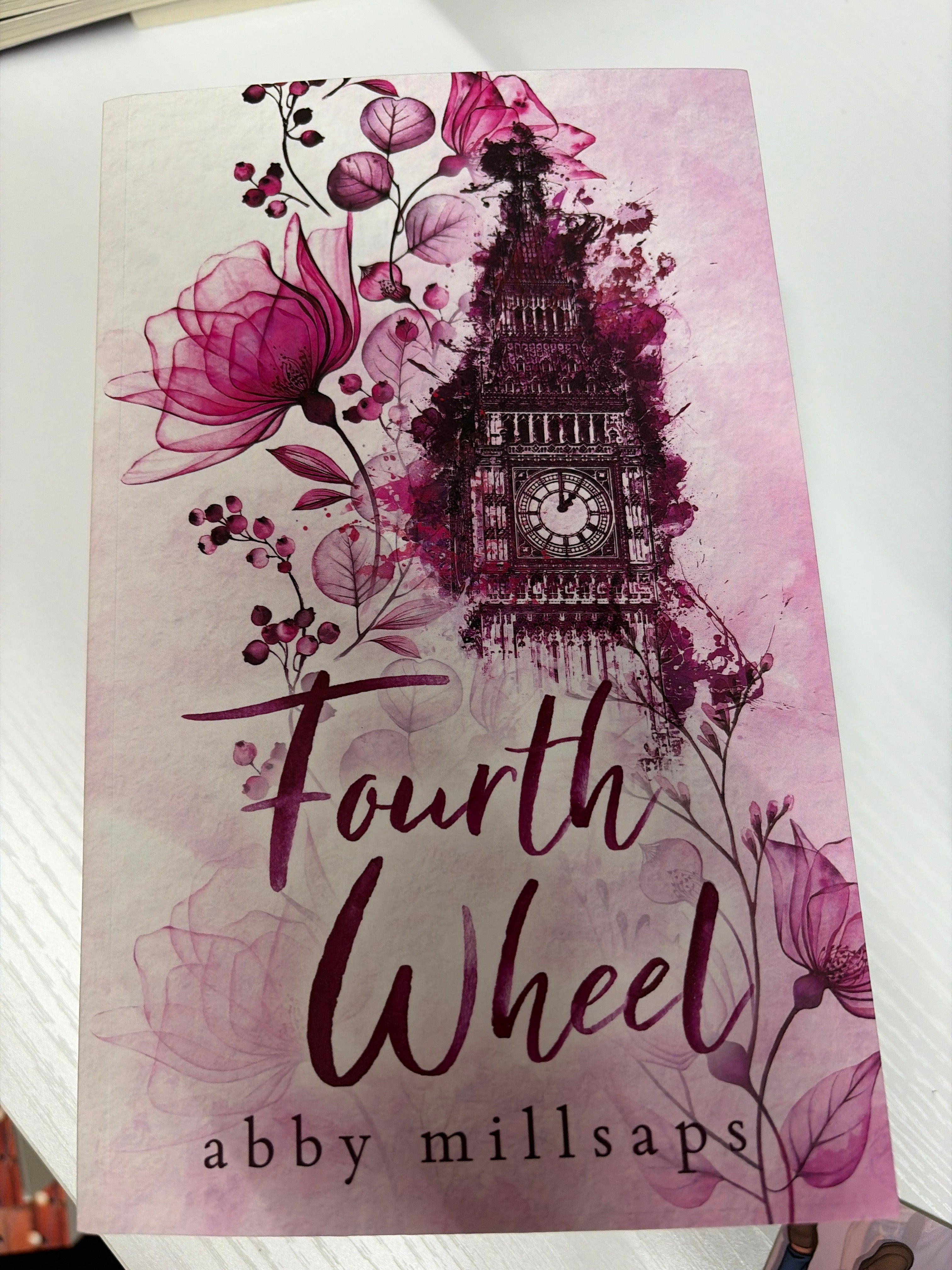 Fourth Wheel *signed with art* (Hampton Hearts Book 3)