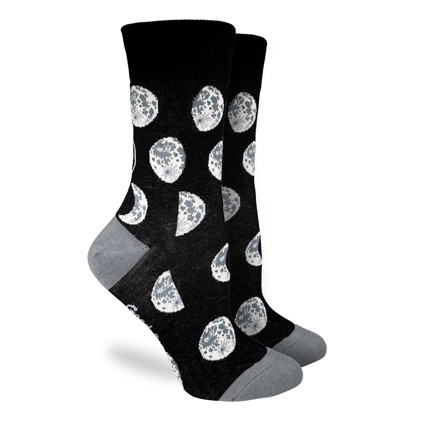 Women's Phases of the Moon Socks: Shoe Size 5-9