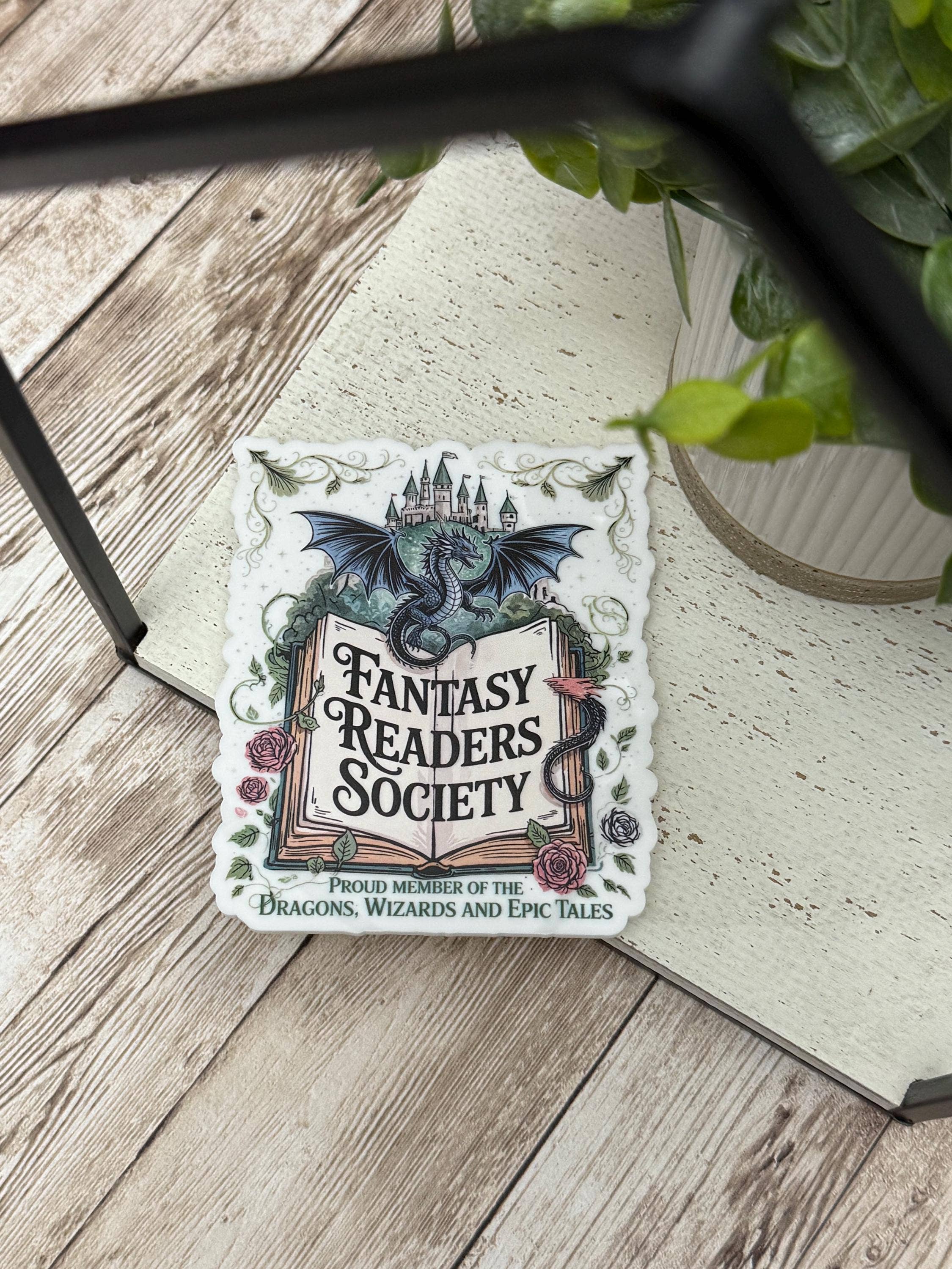 Fantasy Bookish Shelf Sitter Reading Decor Gifts