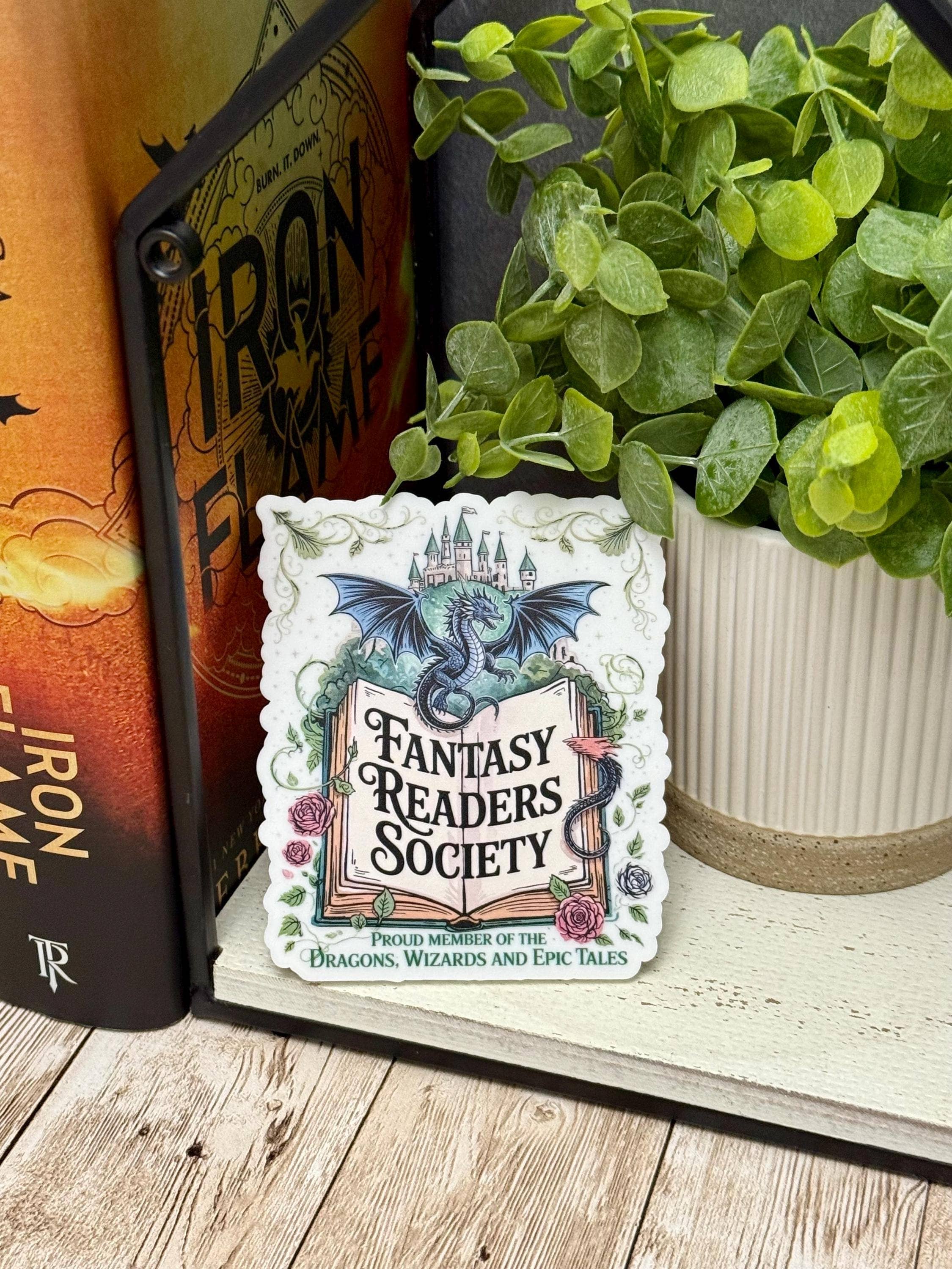 Fantasy Bookish Shelf Sitter Reading Decor Gifts