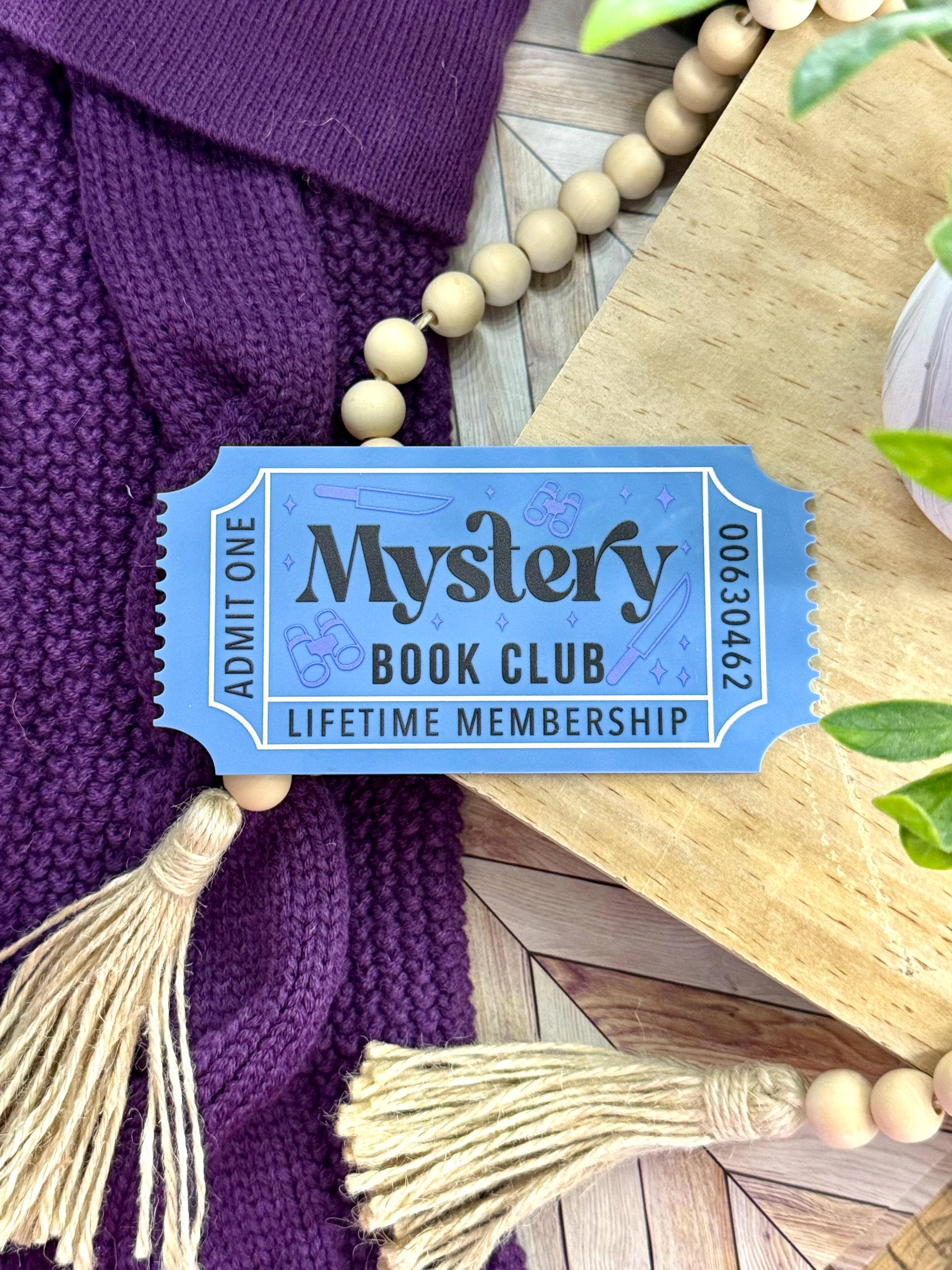 Bookish Shelf Sitter and Decor with Reading Tickets