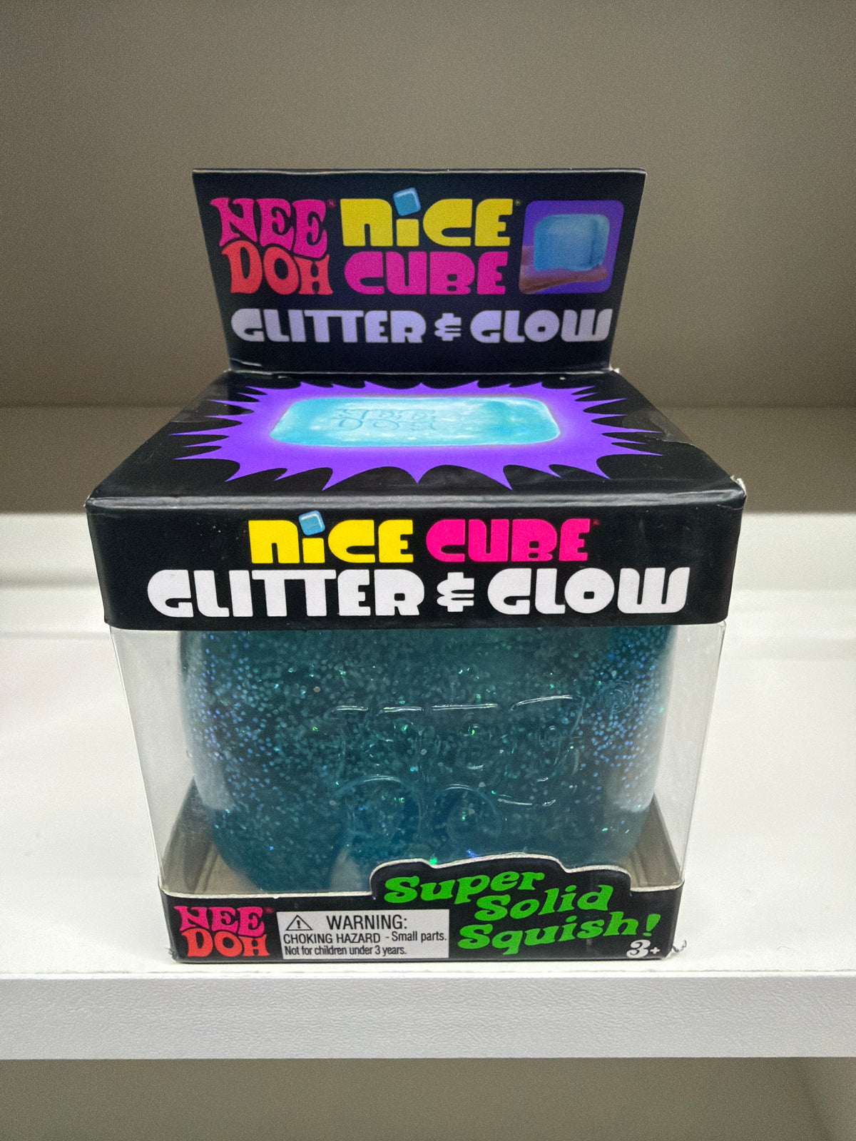 Glitter & Glow Nice Cube Needoh