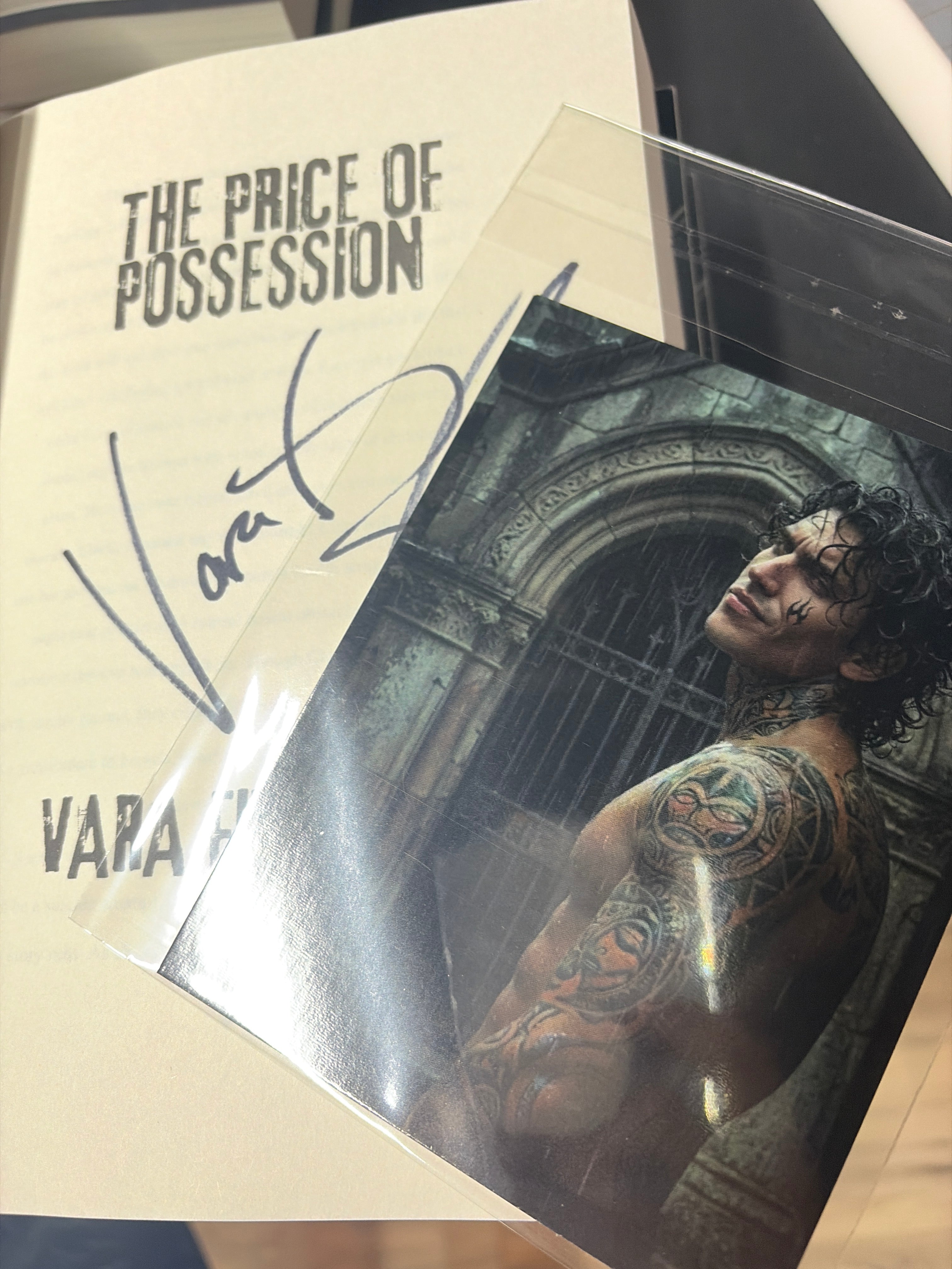 The Price of Possession (Veiled Sinners Book 2) *signed with art*