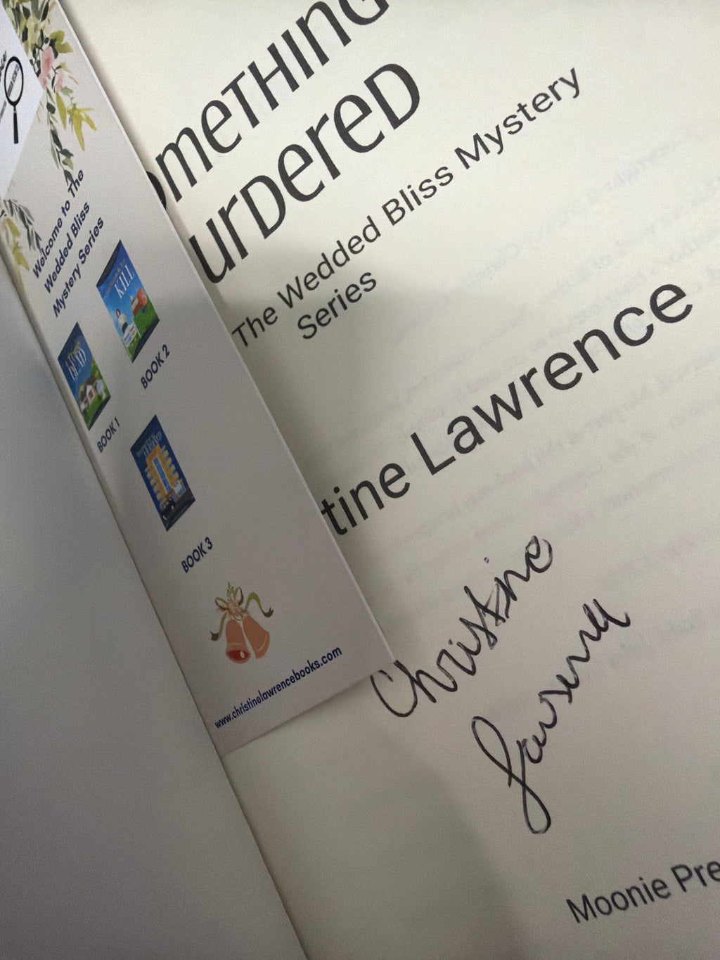 Something Murdered *signed*
