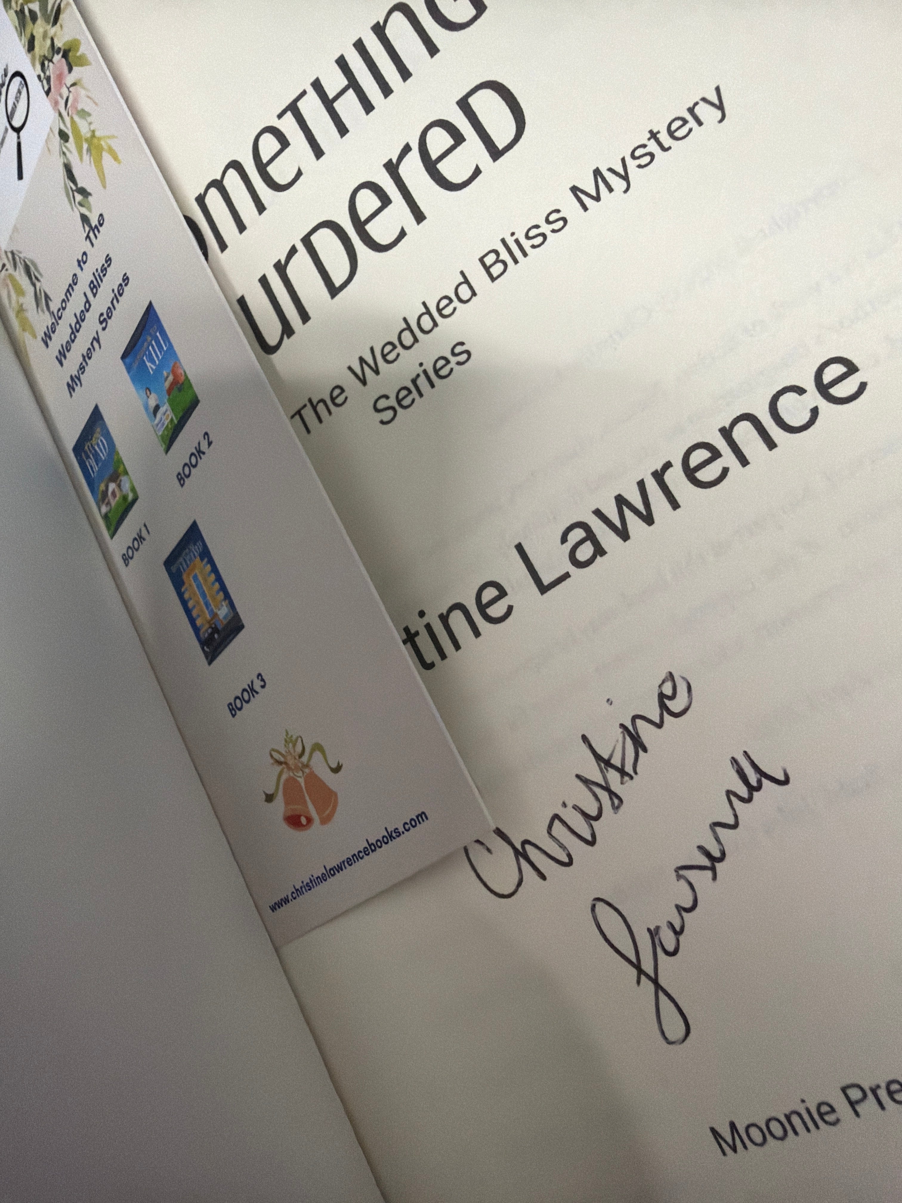Something Murdered *signed*