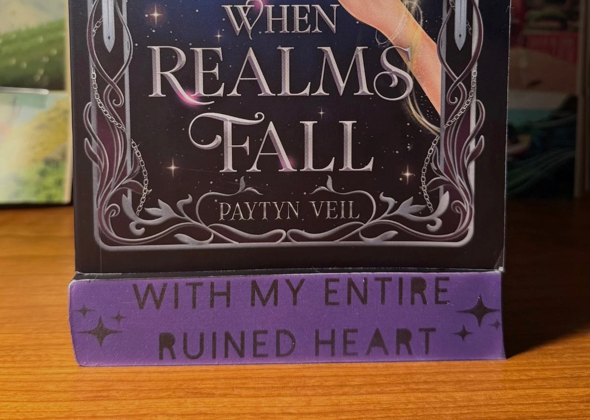 When Realms Fall *sprayed and non sprayed edges available* all signed