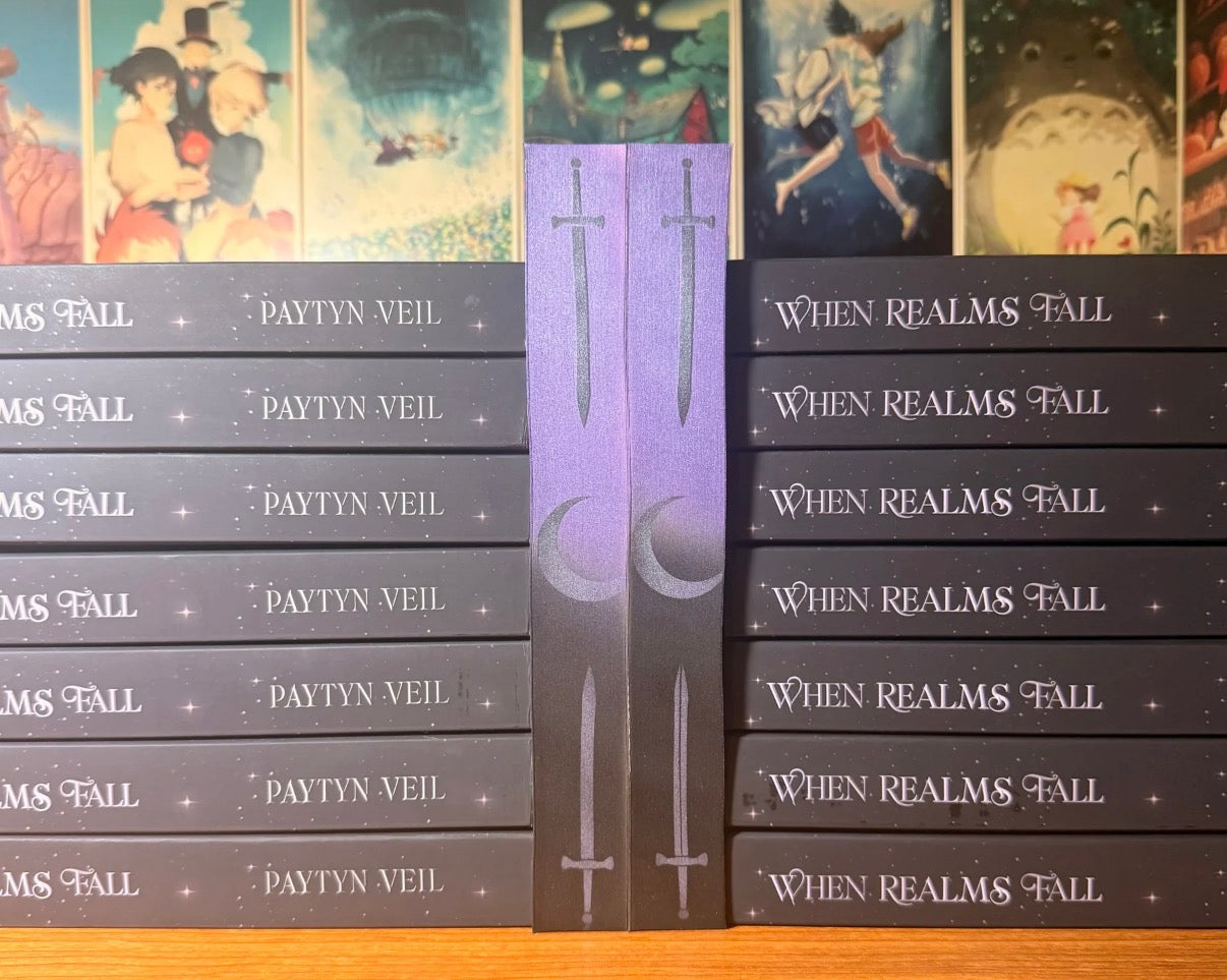 When Realms Fall *sprayed and non sprayed edges available* all signed