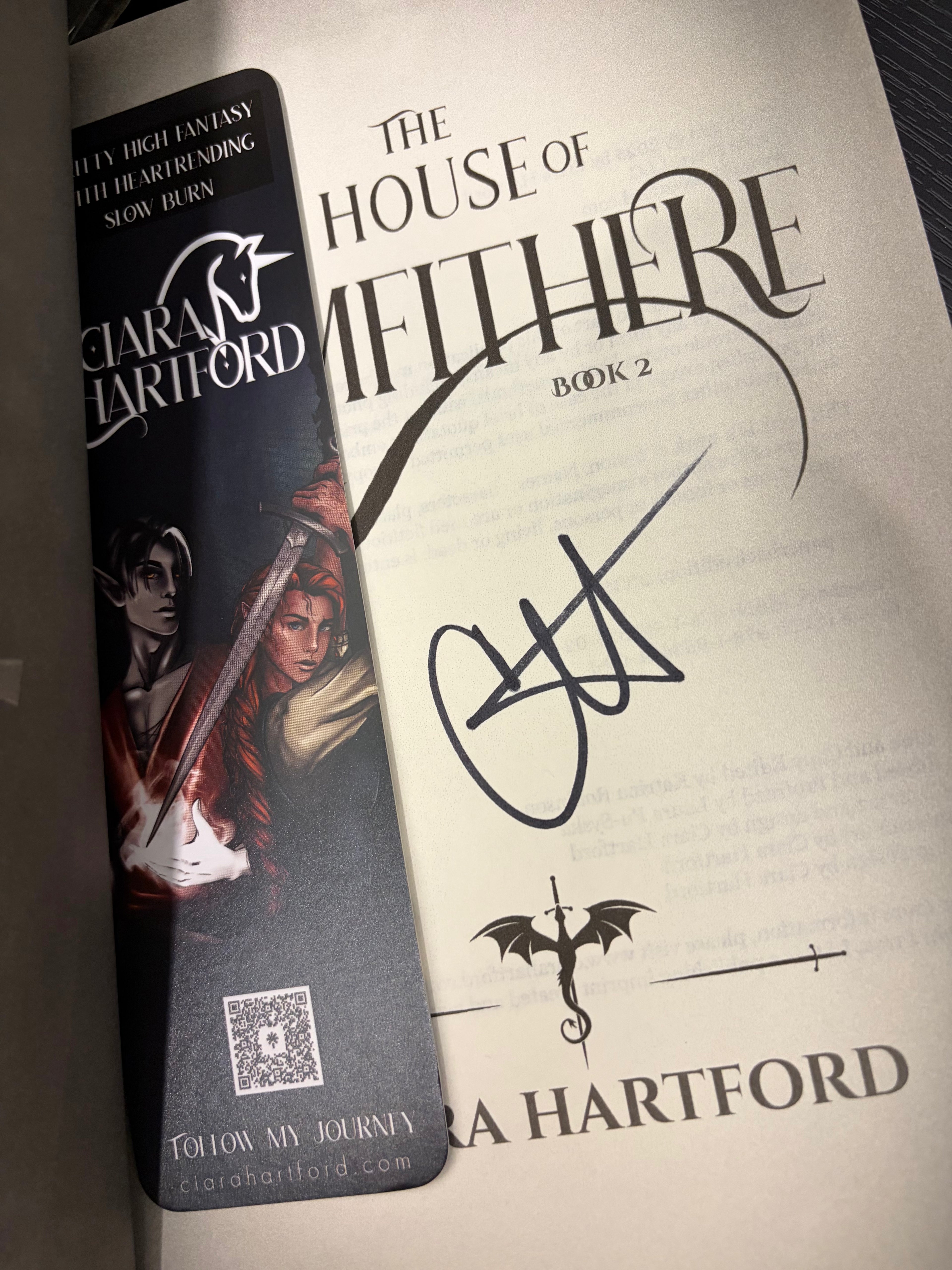 The House of Amfithere (The Sundering of Rhend) *signed with art*