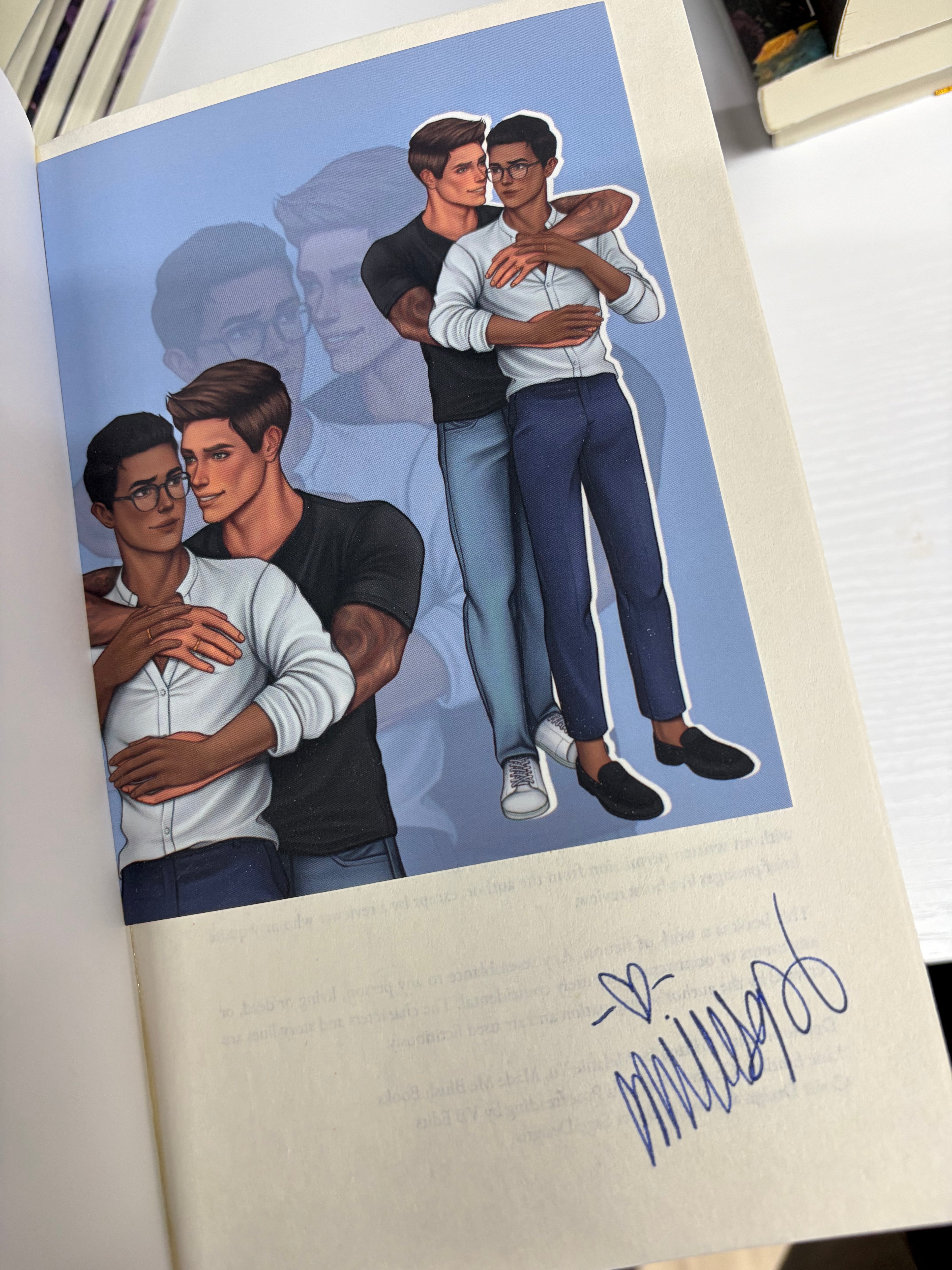 Mr. Brightside *signed with art* (Hampton Hearts Book 2)