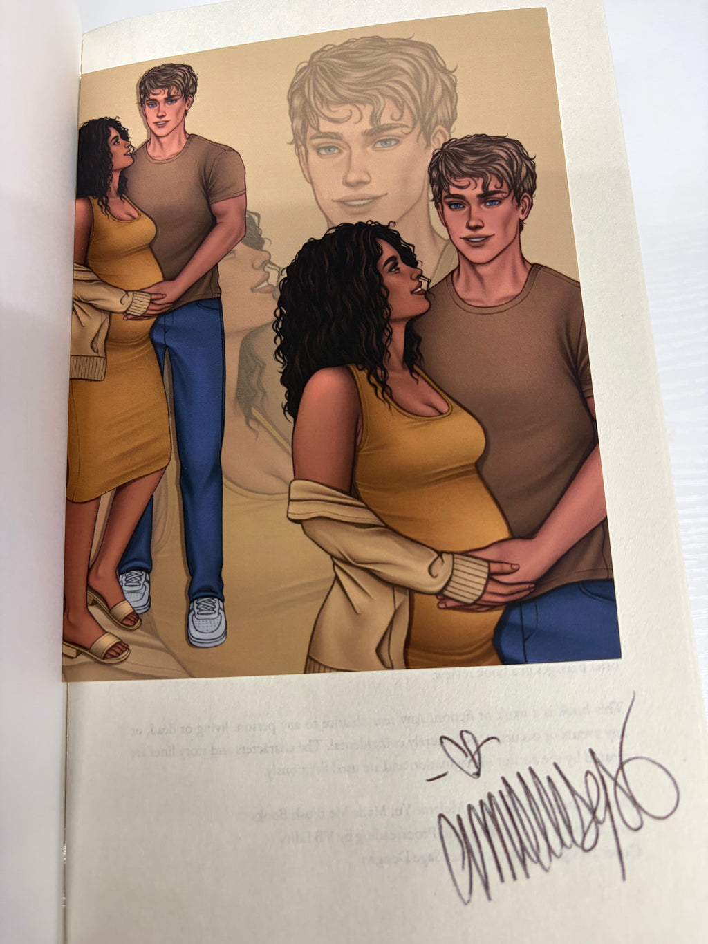 Full Out Fiend *signed with art* (Hampton Hearts Book 4)