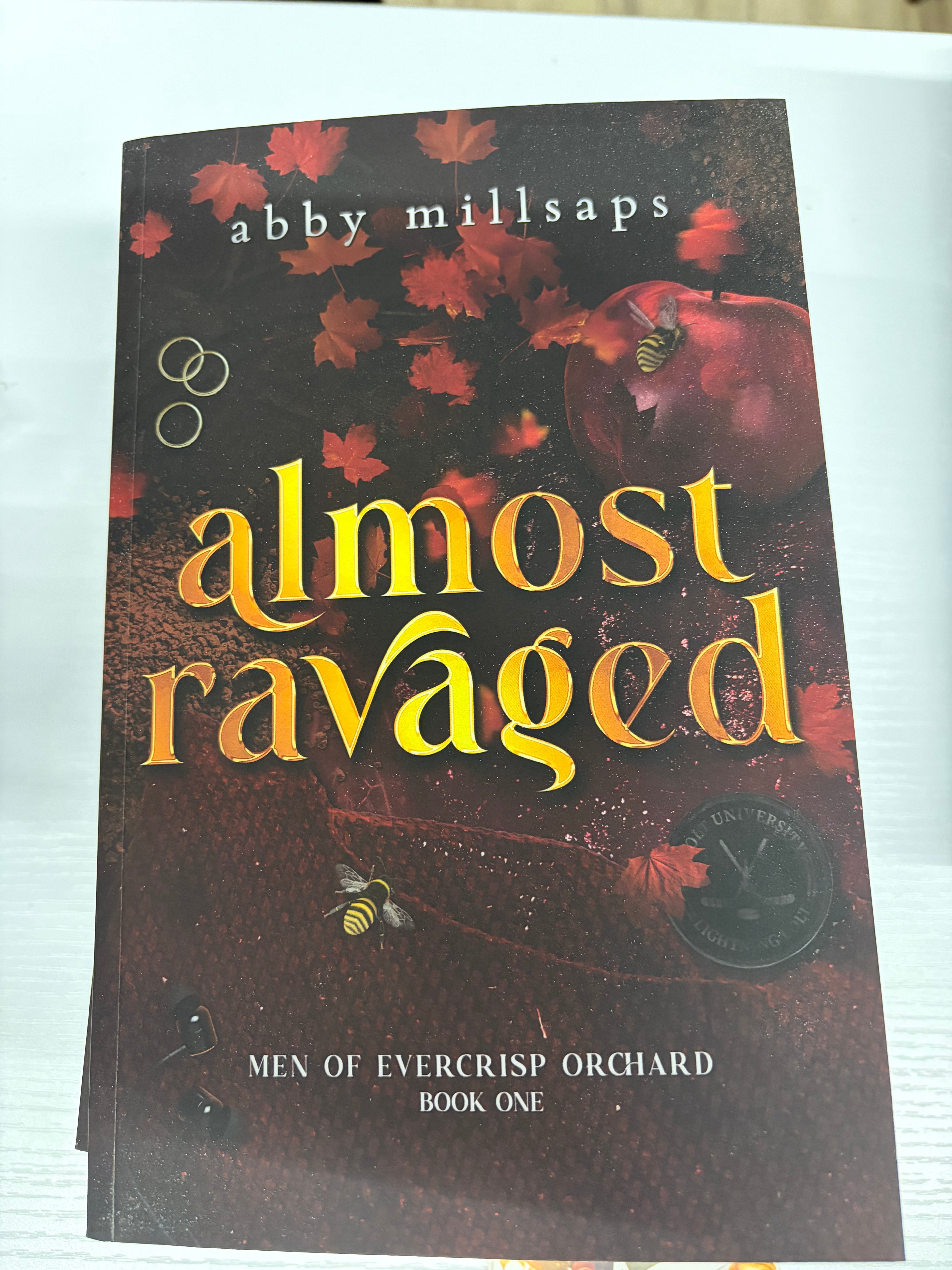 Almost Ravaged (Men of Evercrisp Orchard Book One) *signed with goodies*