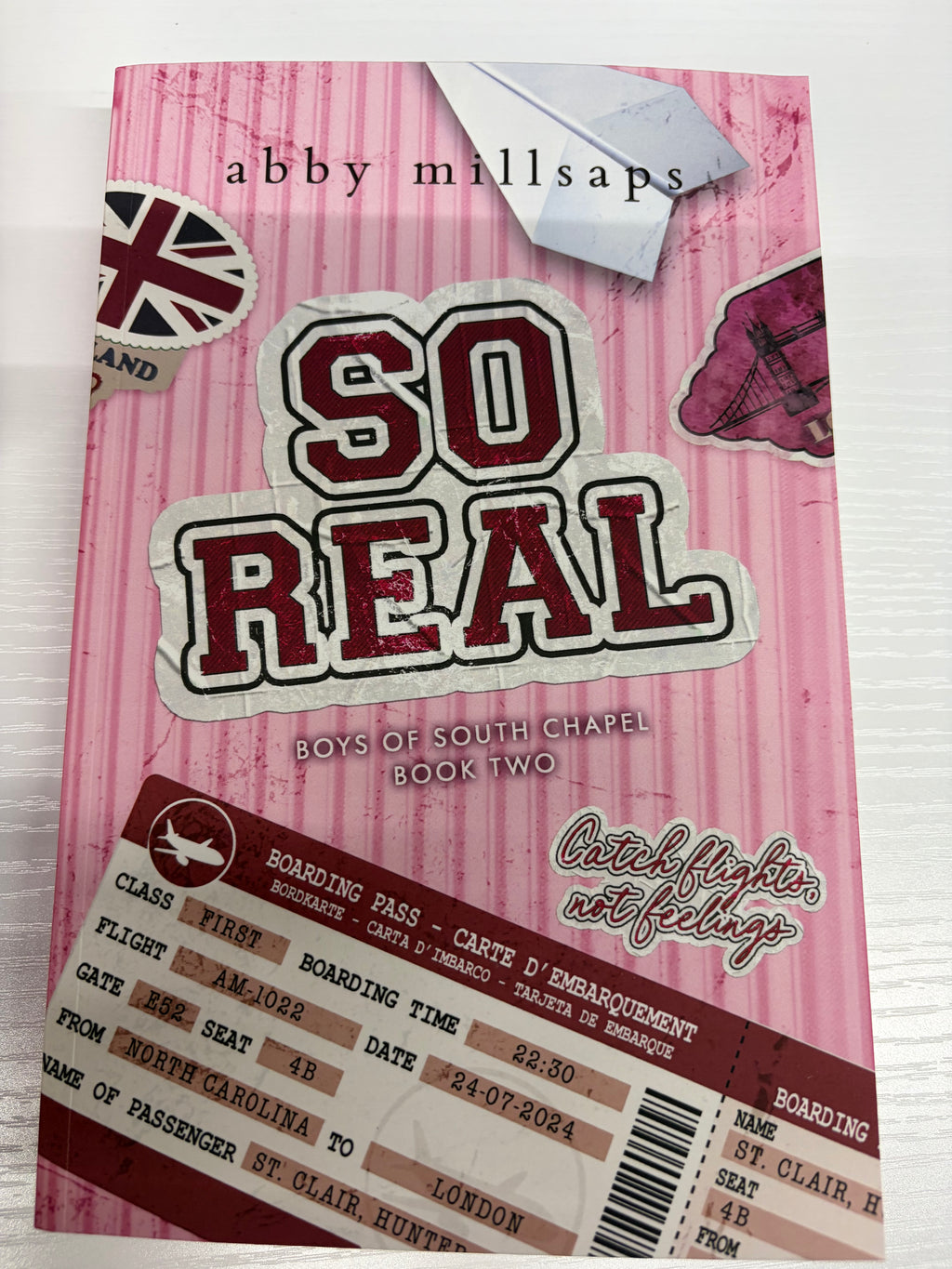 So Real (Boys of South Chapel Book 2) *signed with art*
