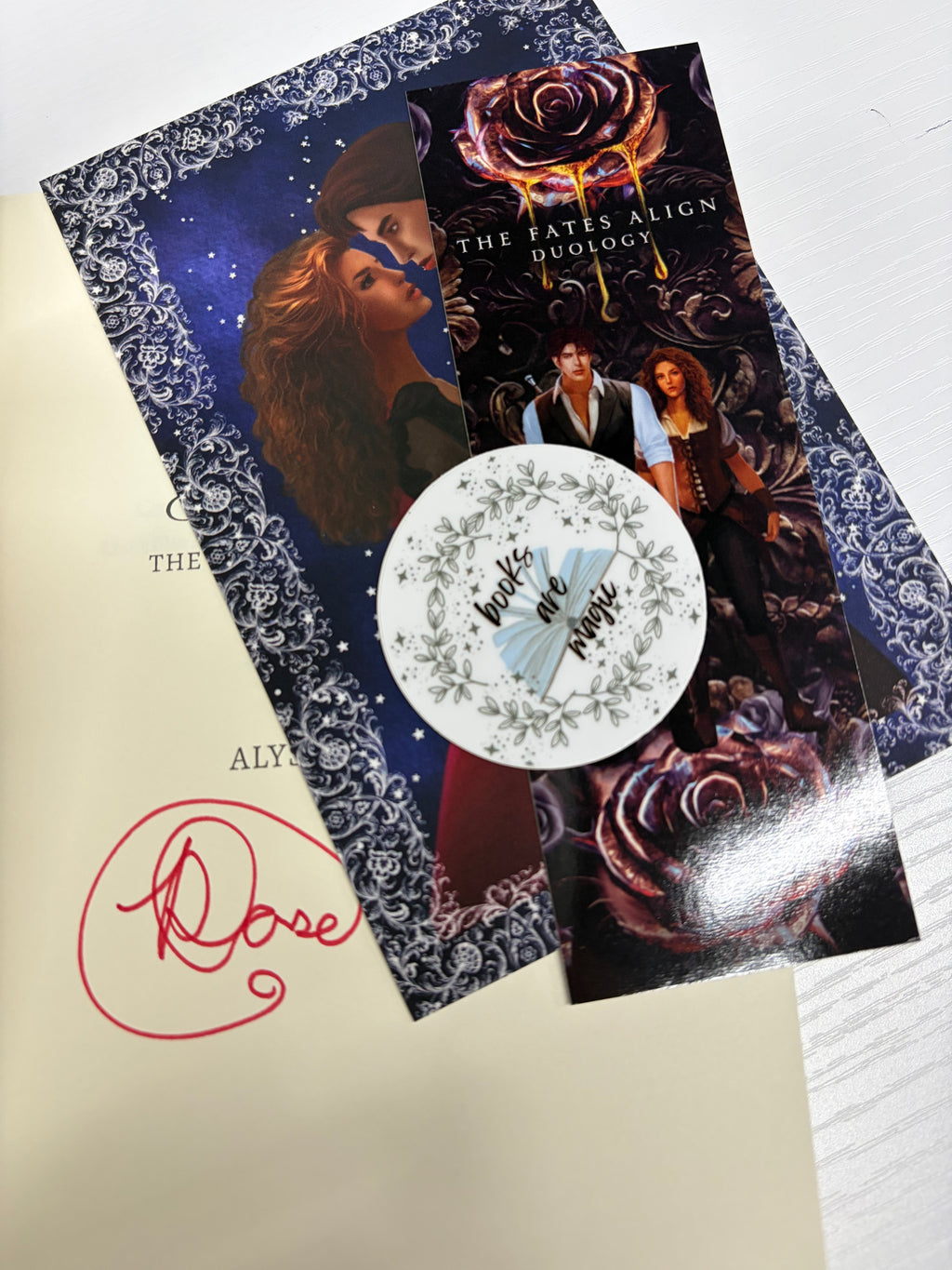 Enchanted Fate (The Fates Align Duology Book 2) *signed with goodies*