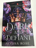 Dark and Defiant (The DarkFlower Jungle Saga Book 2) *signed with goodies*