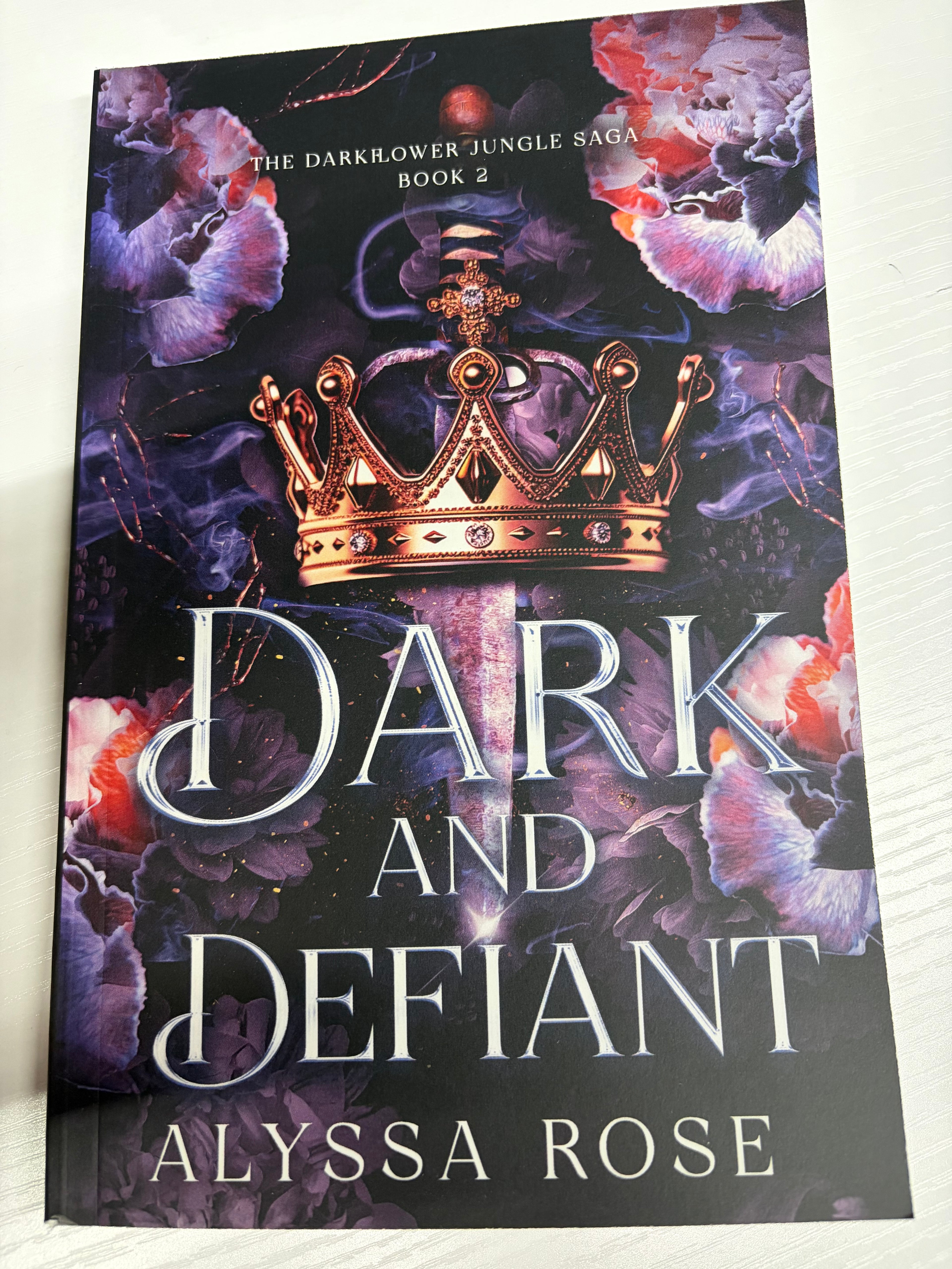 Dark and Defiant (The DarkFlower Jungle Saga Book 2) *signed with goodies*