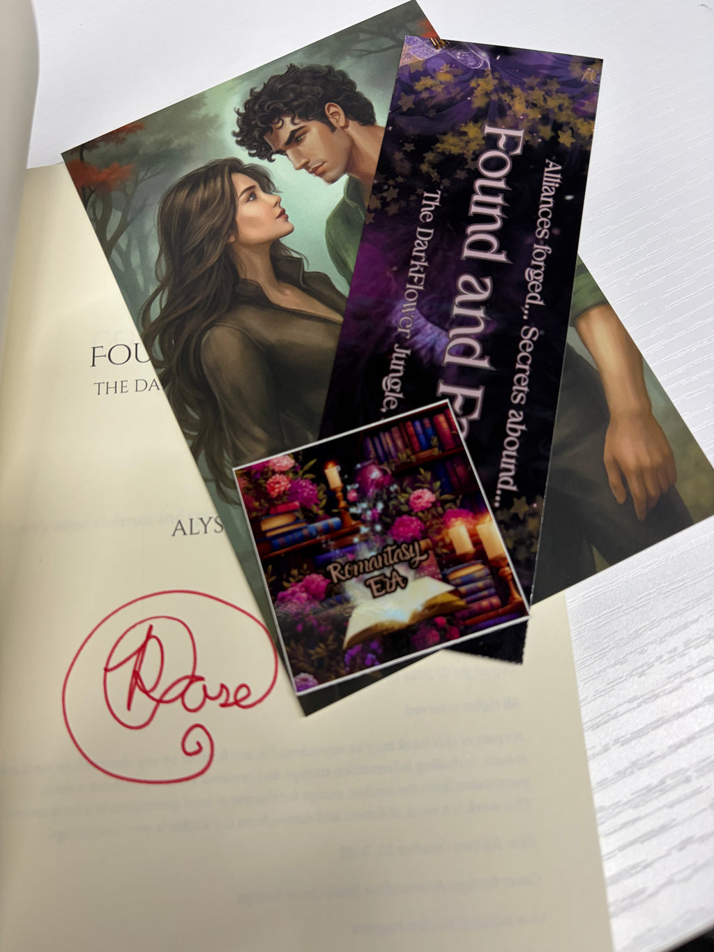 Found and Fated (The DarkFlower Jungle Saga Book 3) *signed with goodies*