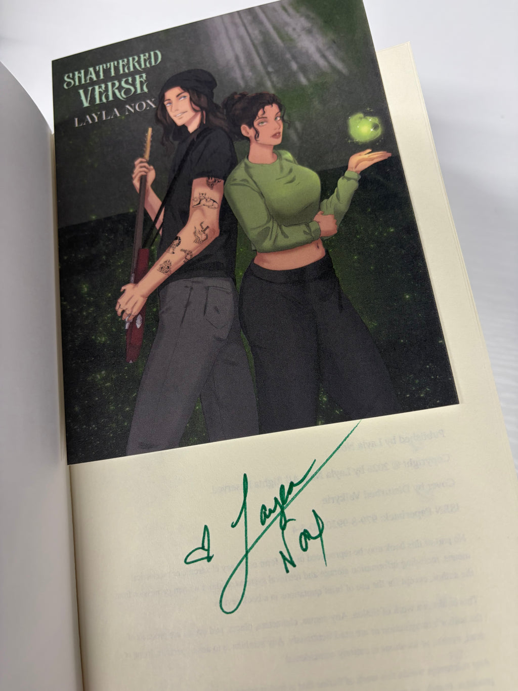 Shattered Verse (Mortals & Muses Book 2) *signed with art*